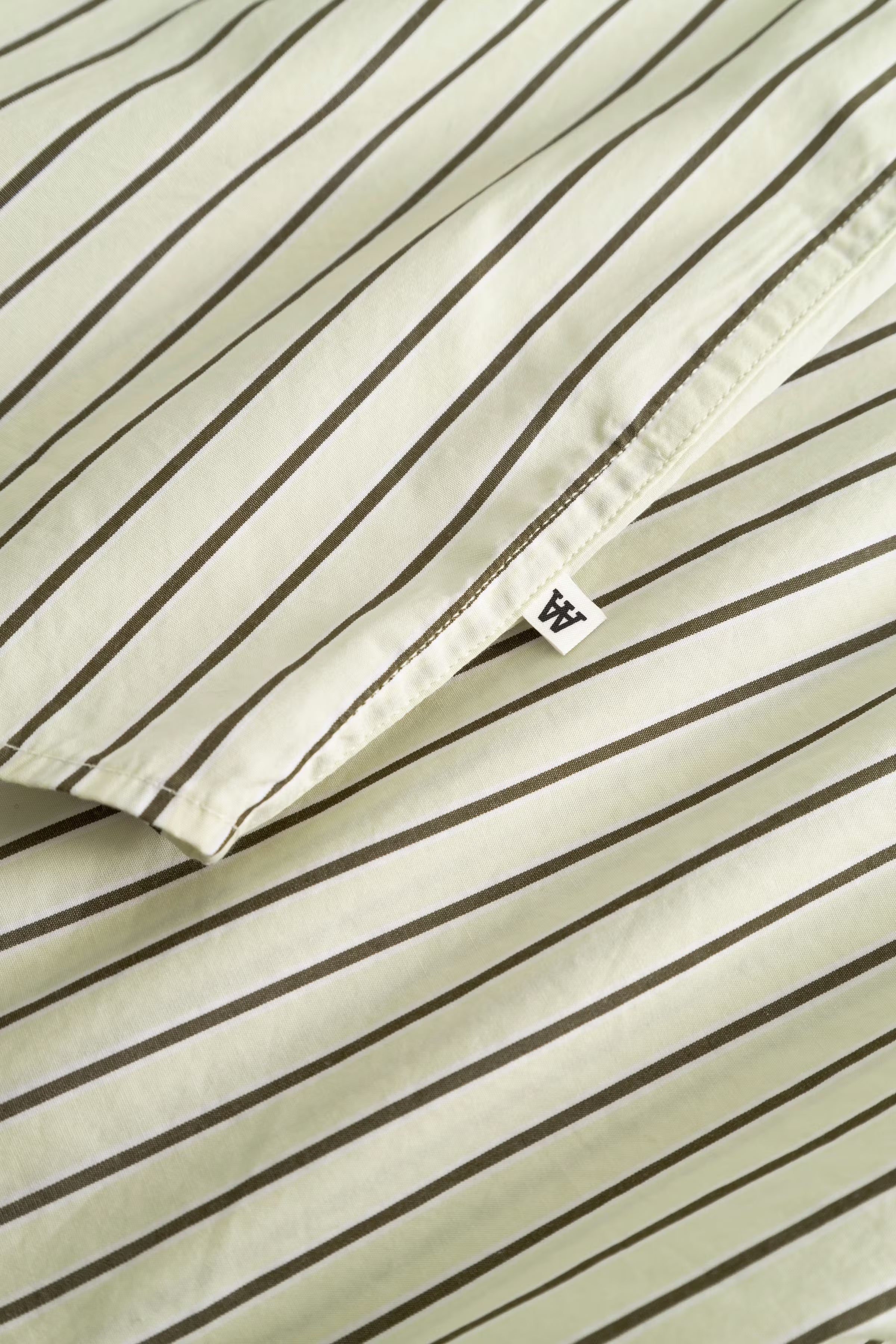 Wood Wood Adrian Shirt - Desert Palm Stripe Shirt Wood Wood 