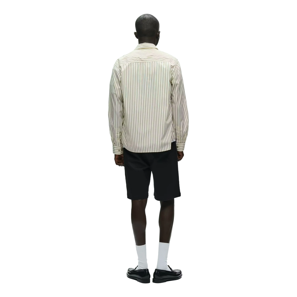 Wood Wood Adrian Shirt - Desert Palm Stripe Shirt Wood Wood 