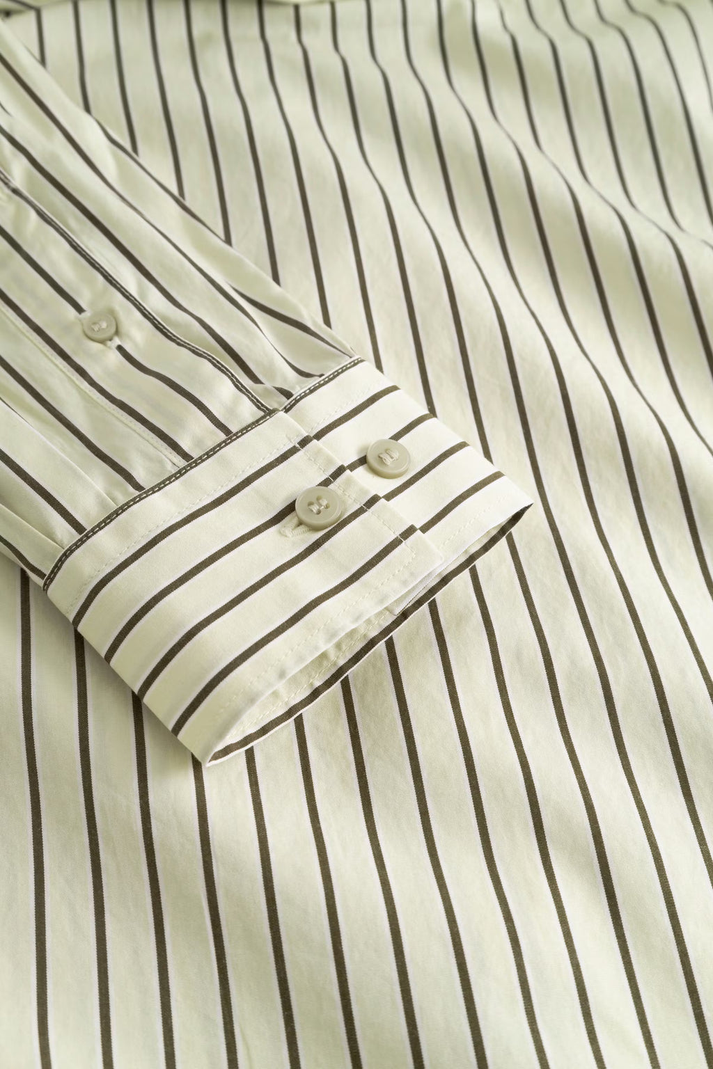 Wood Wood Adrian Shirt - Desert Palm Stripe Shirt Wood Wood 