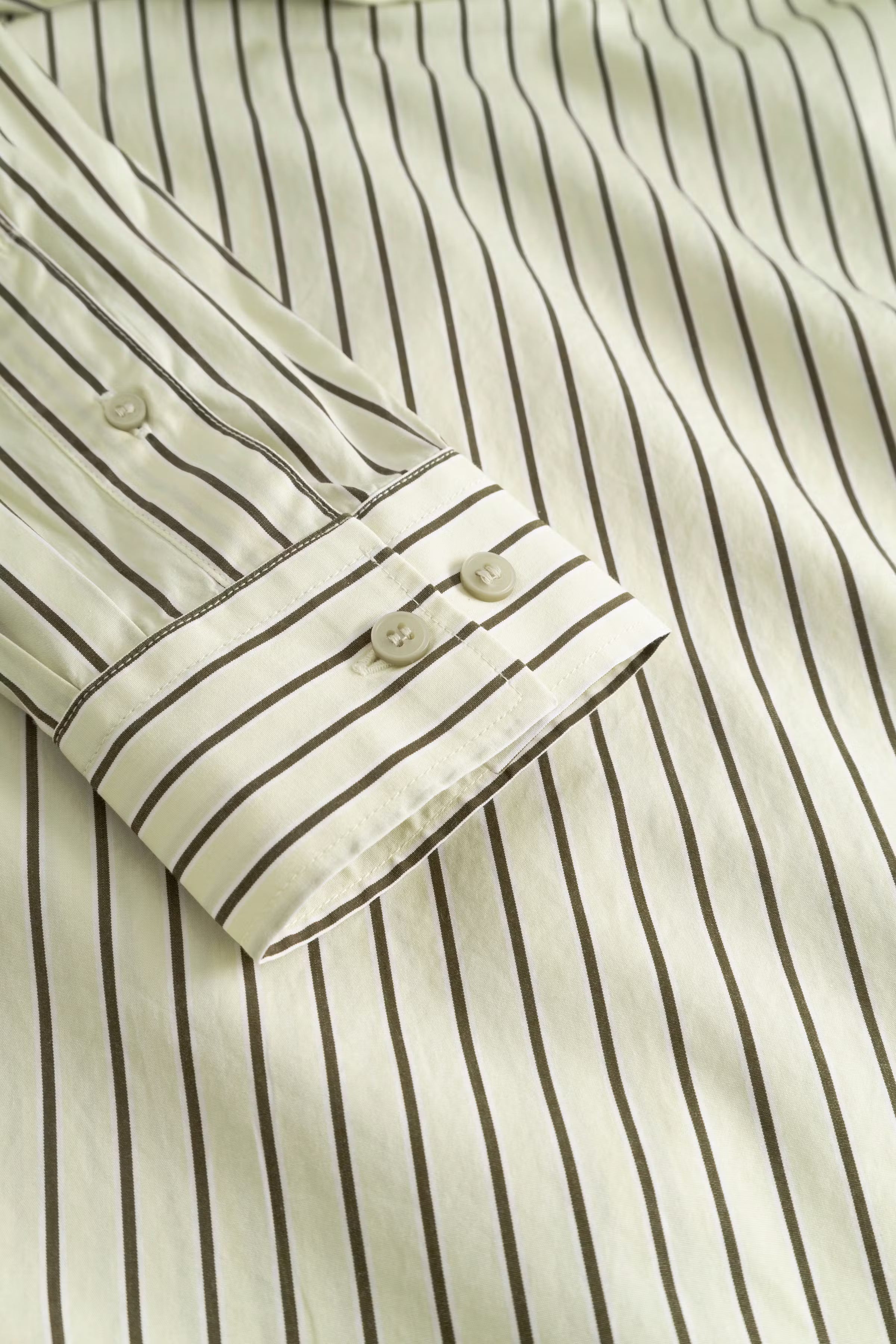 Wood Wood Adrian Shirt - Desert Palm Stripe Shirt Wood Wood 