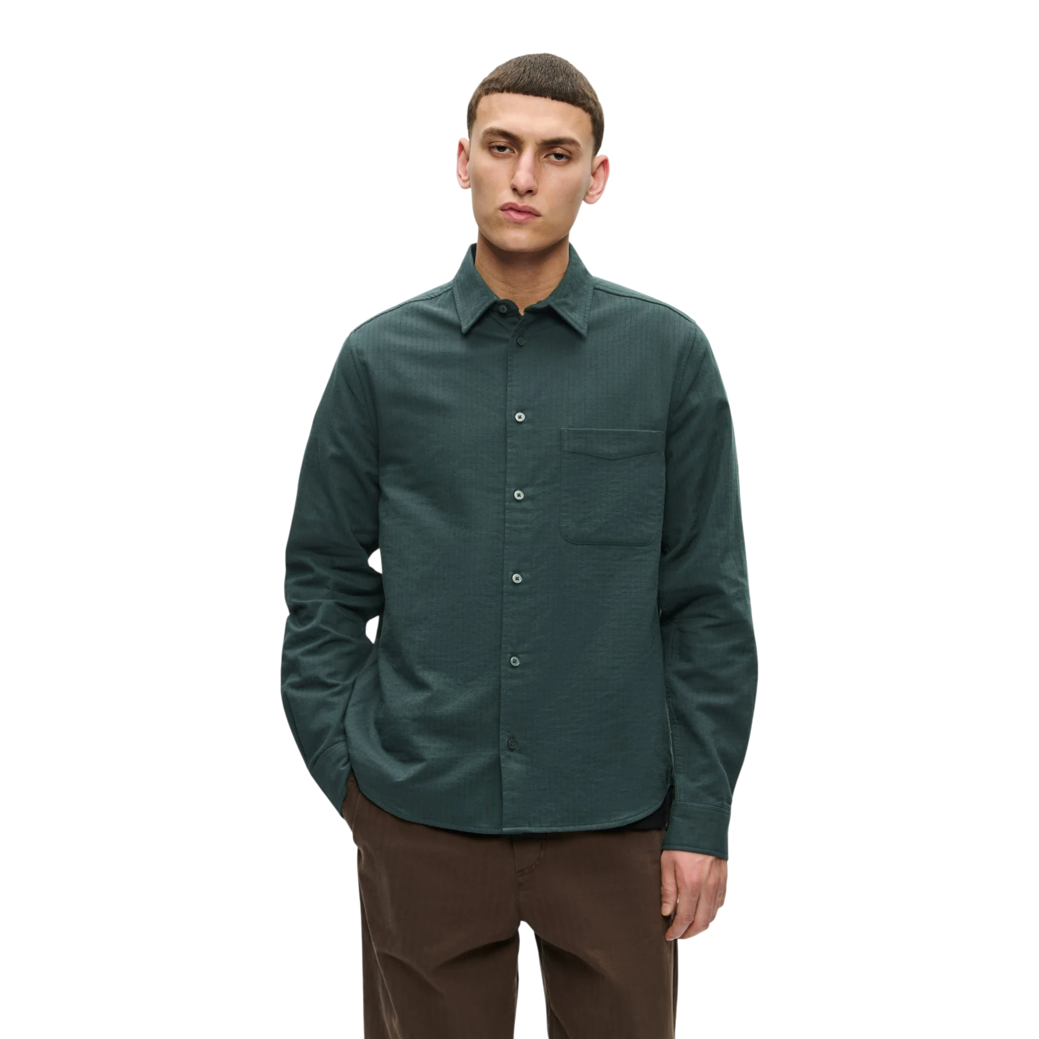 Wood Wood Adrian Shirt - Green Gables Shirt Wood Wood 