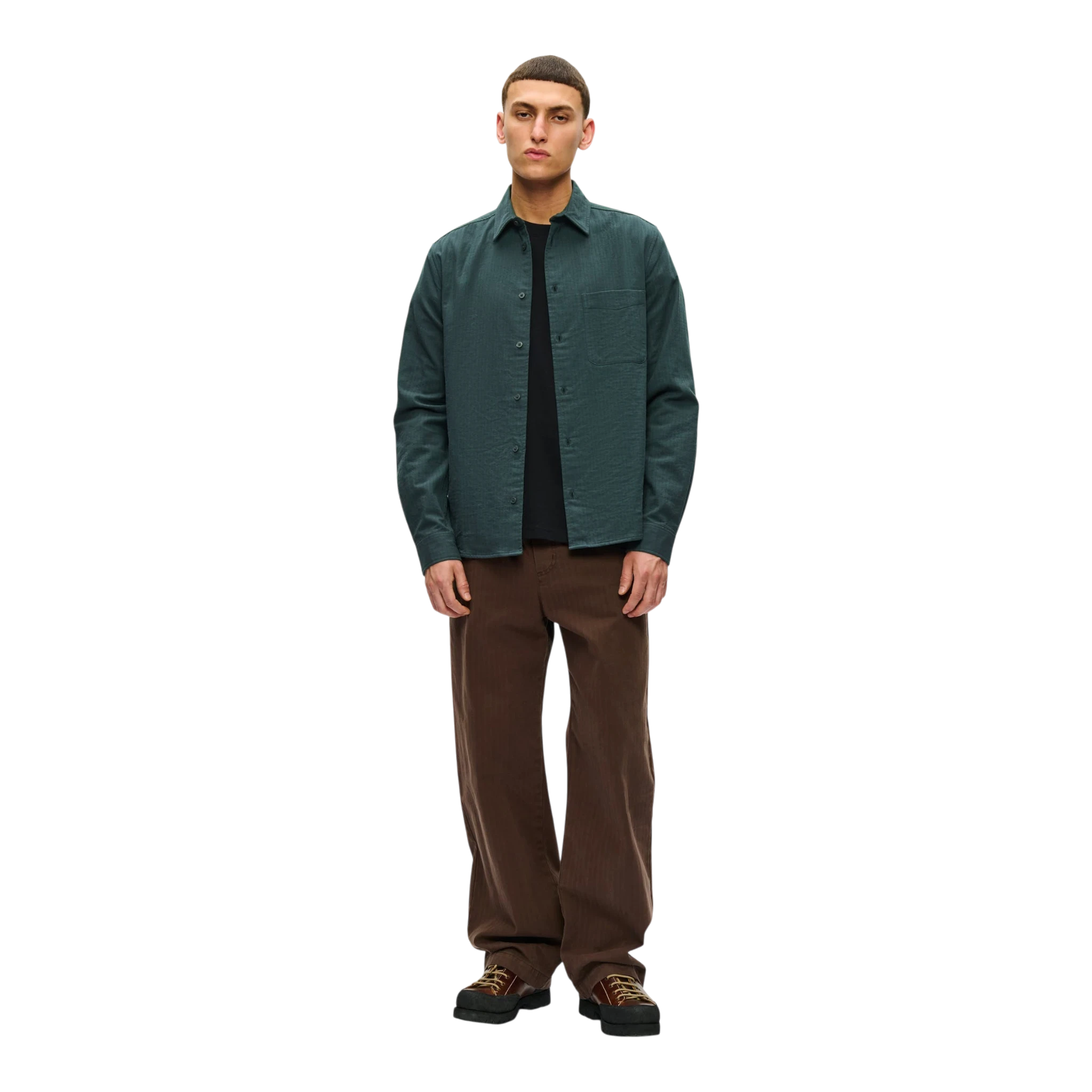 Wood Wood Adrian Shirt - Green Gables Shirt Wood Wood 