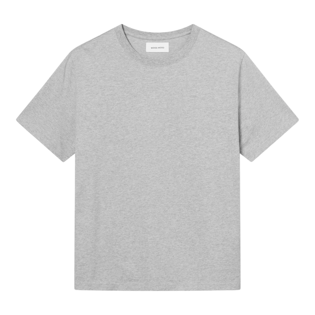 Wood Wood Bobby T-shirt - Grey T-shirt Wood Wood 