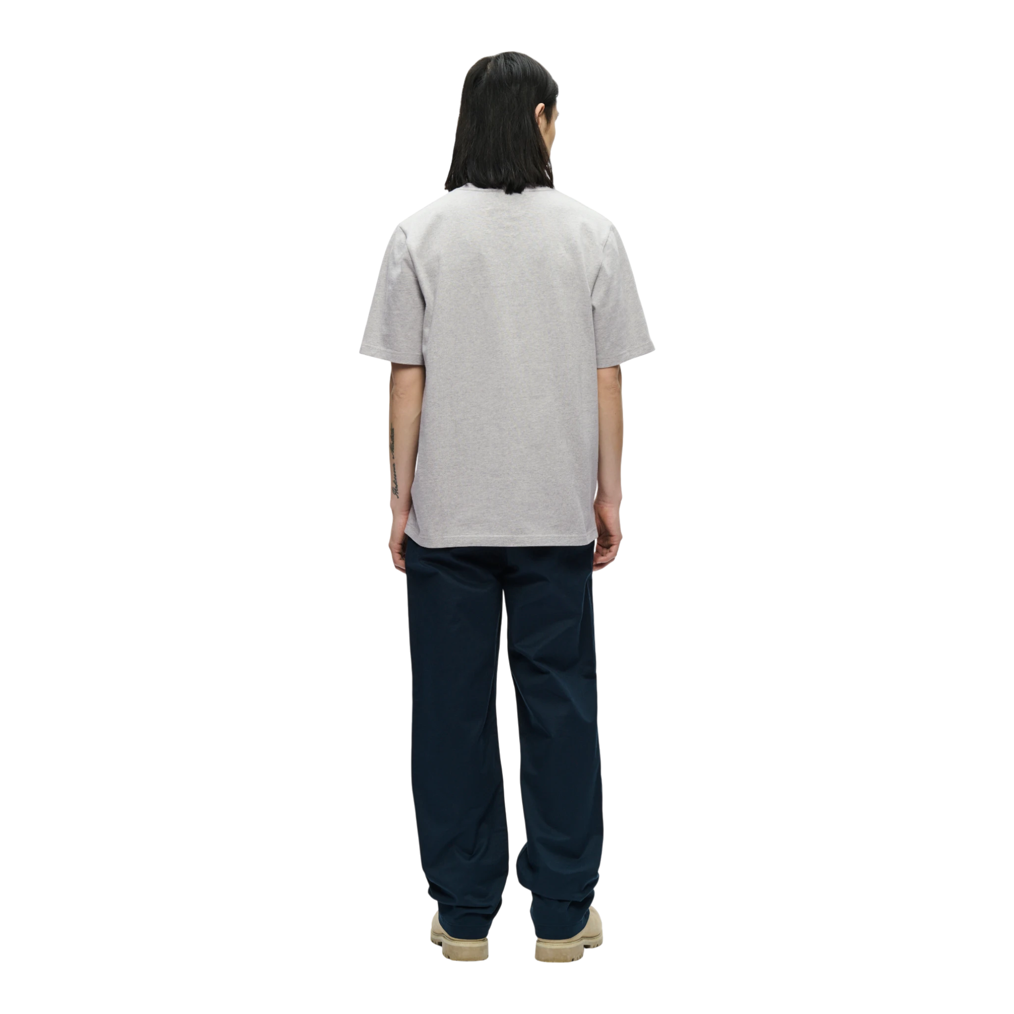 Wood Wood Bobby T-shirt - Grey T-shirt Wood Wood 