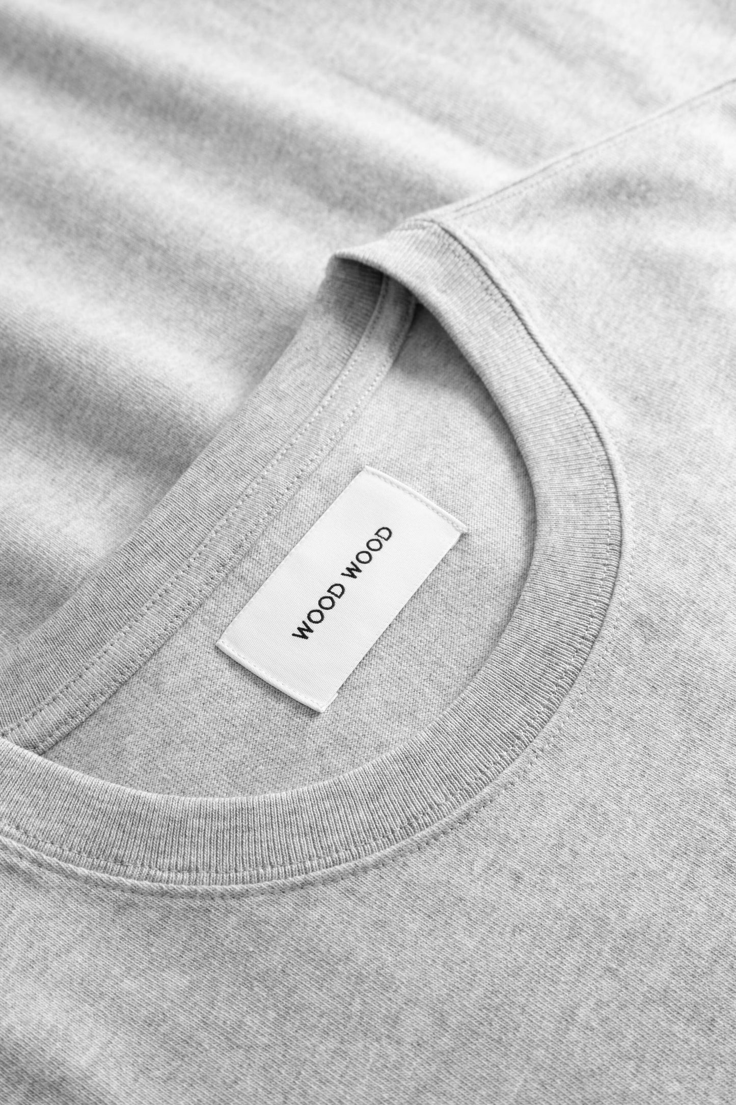 Wood Wood Bobby T-shirt - Grey T-shirt Wood Wood 