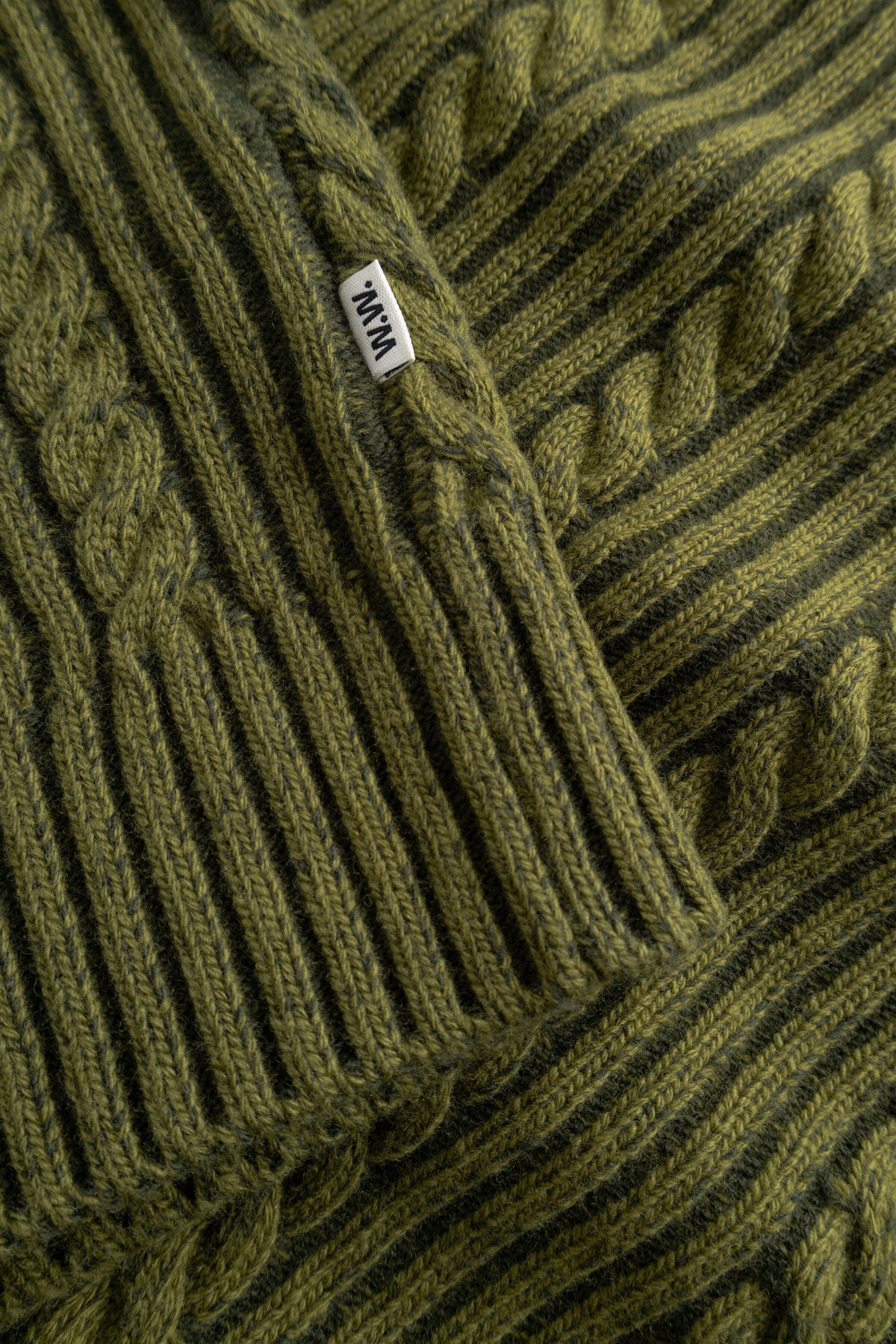 Wood Wood - Bram Zipper Cardigan 25472 - Deep Depths Melange Cardigan Wood Wood 