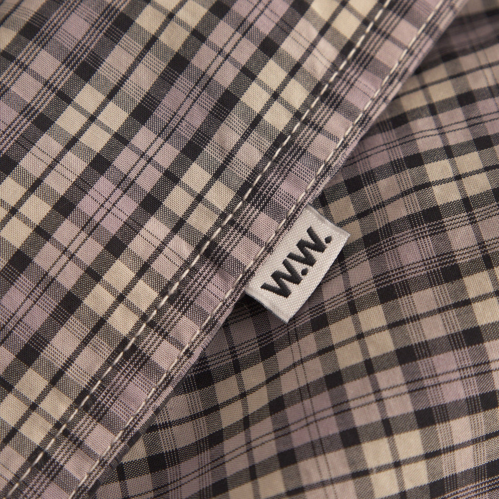 Wood Wood Carter Check Shirt - Minimal Grey Shirt Wood Wood 