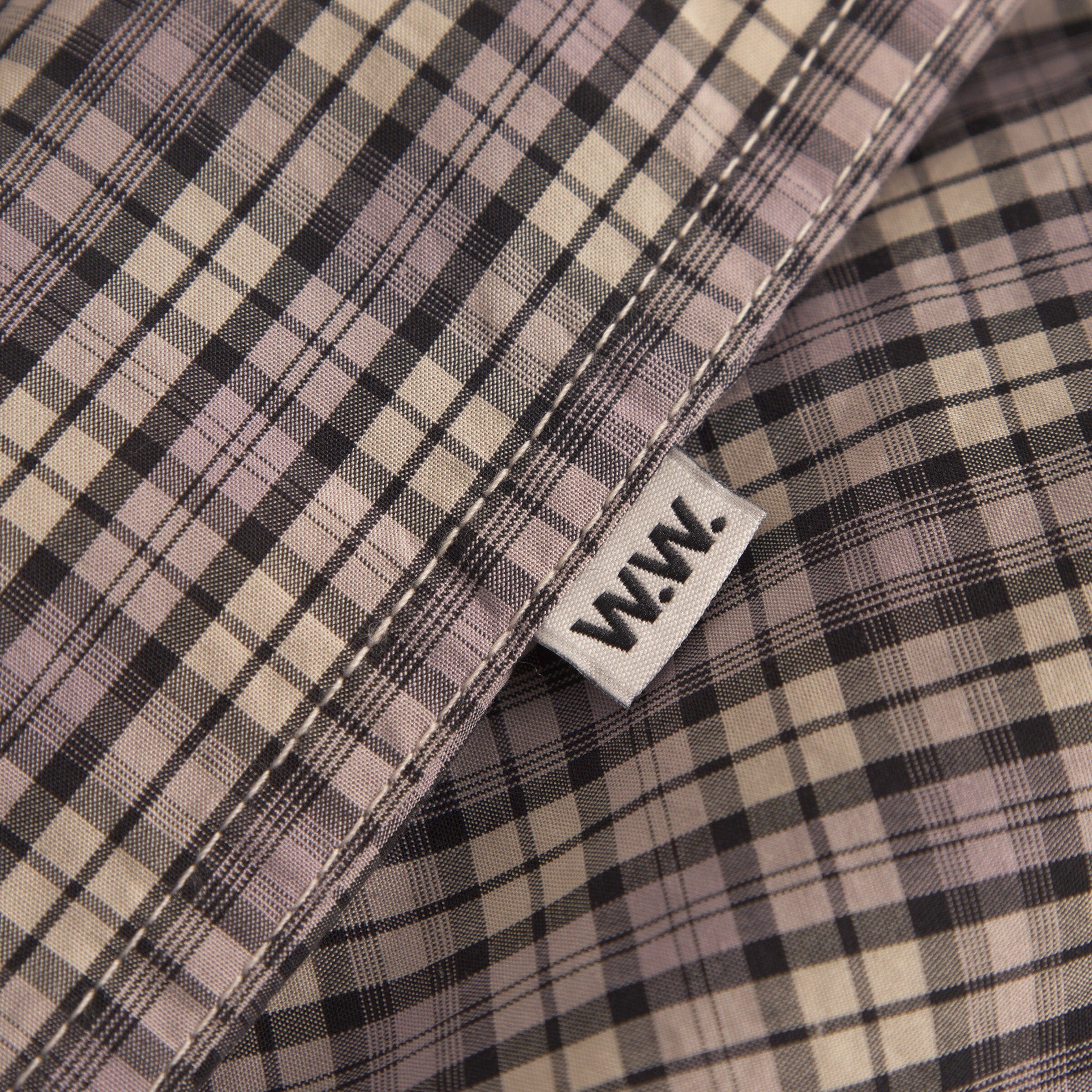 Wood Wood Carter Check Shirt - Minimal Grey Shirt Wood Wood 
