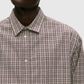 Wood Wood Carter Check Shirt - Minimal Grey Shirt Wood Wood 