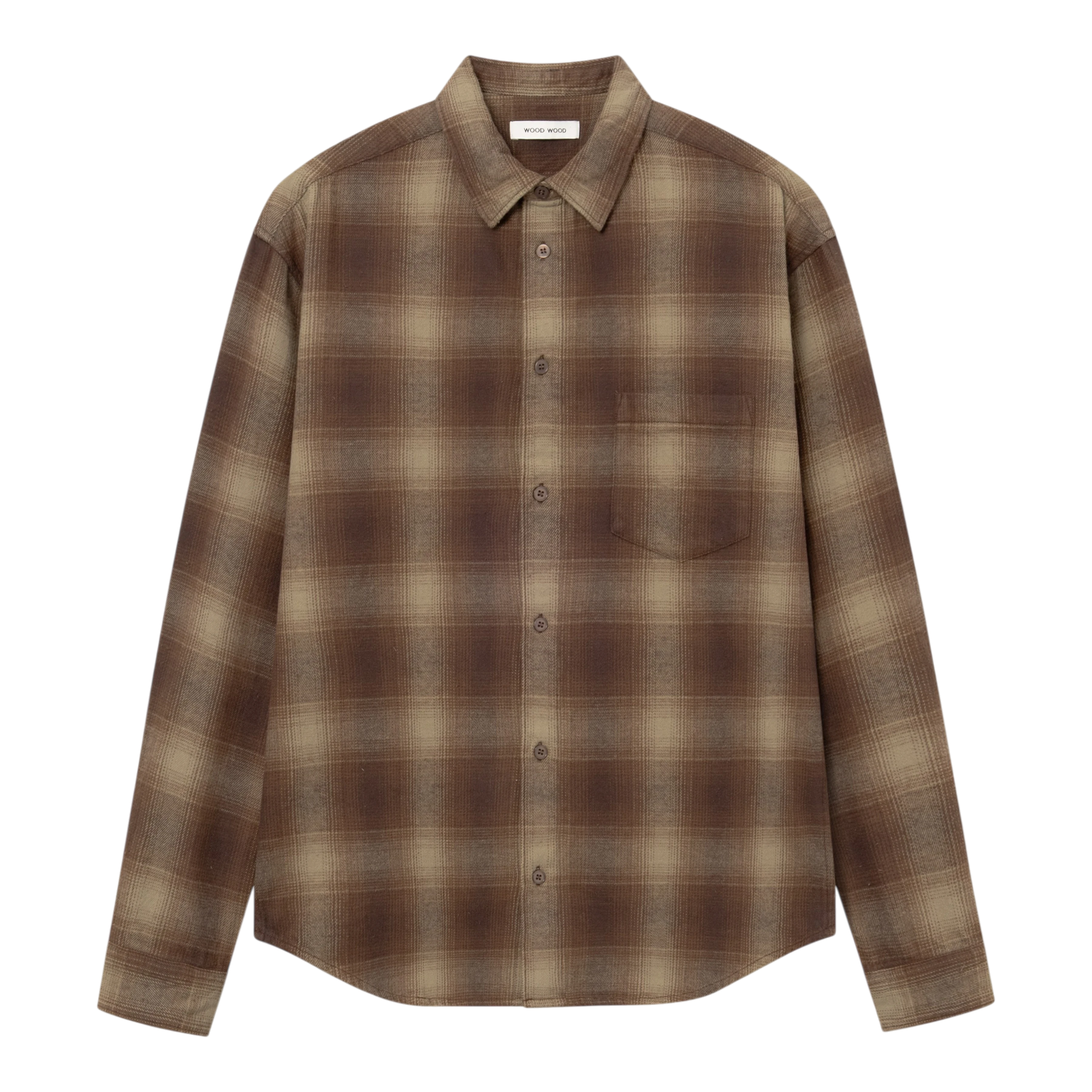 Wood Wood - Carter Shirt 25282 - Delicioso Check Skjorte Wood Wood 