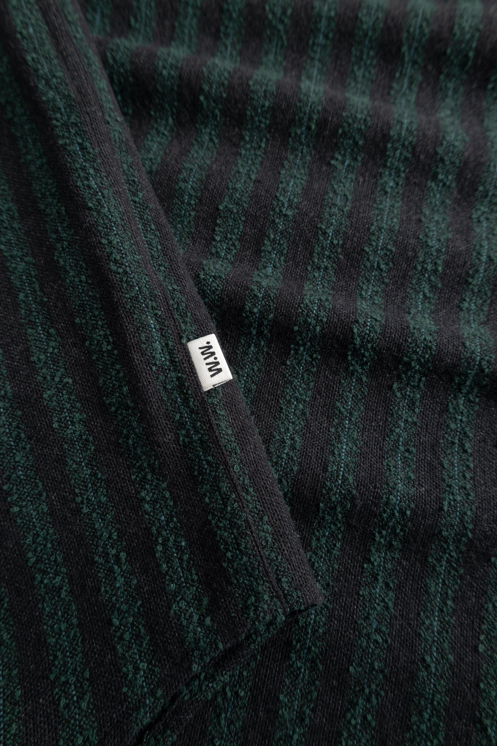 Wood Wood - Carter Shirt 25454 - Ultra Green Stripe Skjorte Wood Wood 