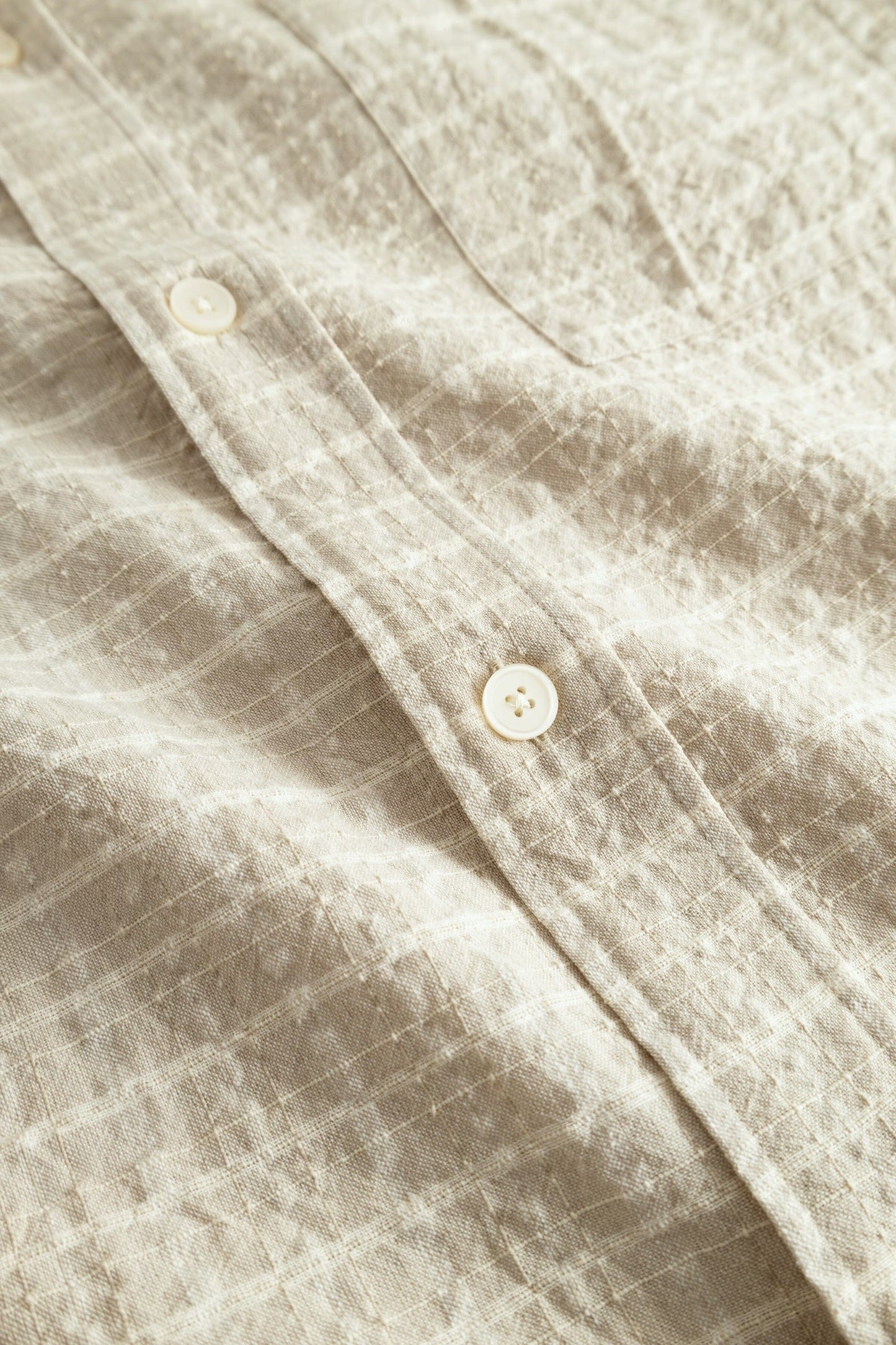 Wood Wood Carter Shirt - Beige Shirt Wood Wood 