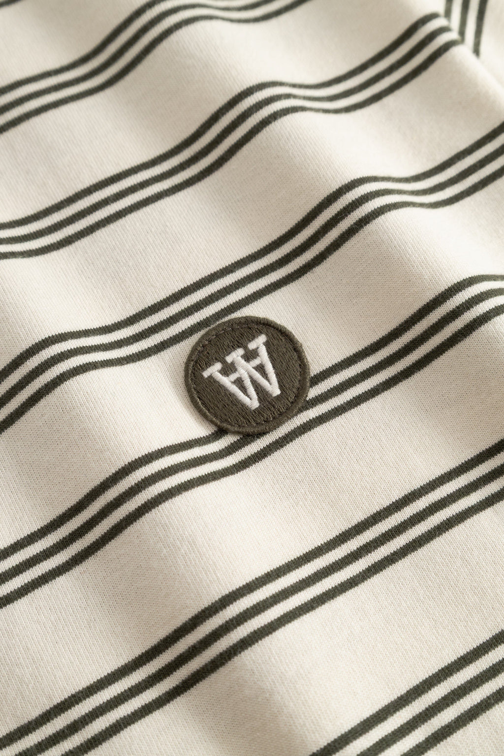 Wood Wood Colton X Polo - Silver Birch Stripe Shirt Wood Wood 