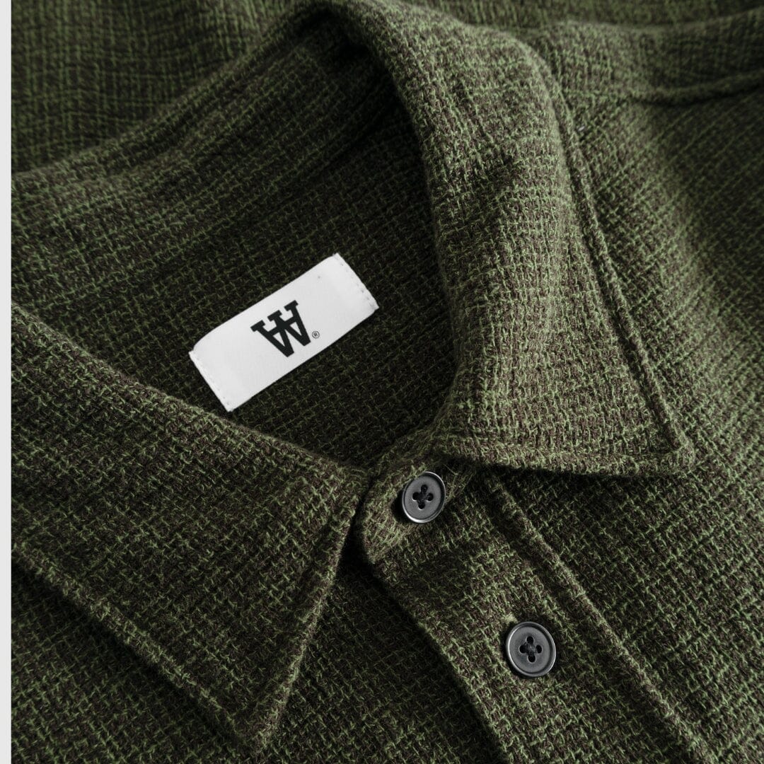 Wood Wood Cooper Shirt - Chocolate Bronze Shirt Wood Wood 