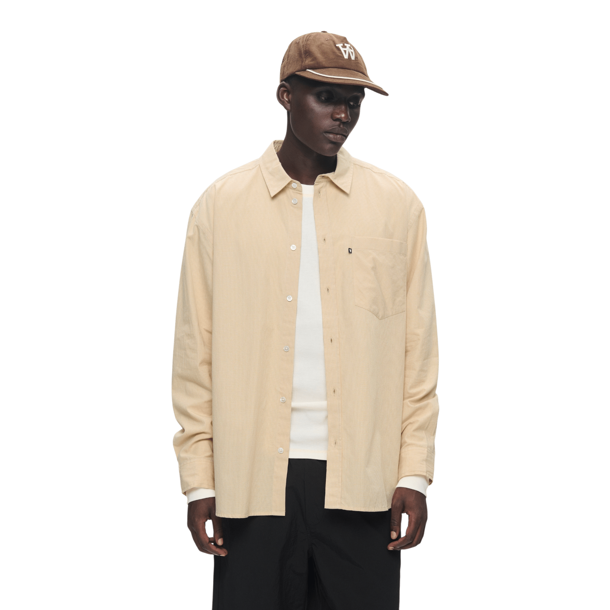 Wood Wood Day Gingham Shirt - Curds & Whey Shirt Wood Wood 