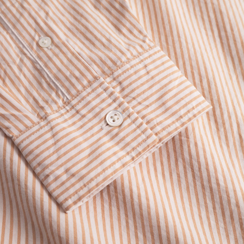 Wood Wood Double A Day Striped Shirt - Doe Shirt Wood Wood 