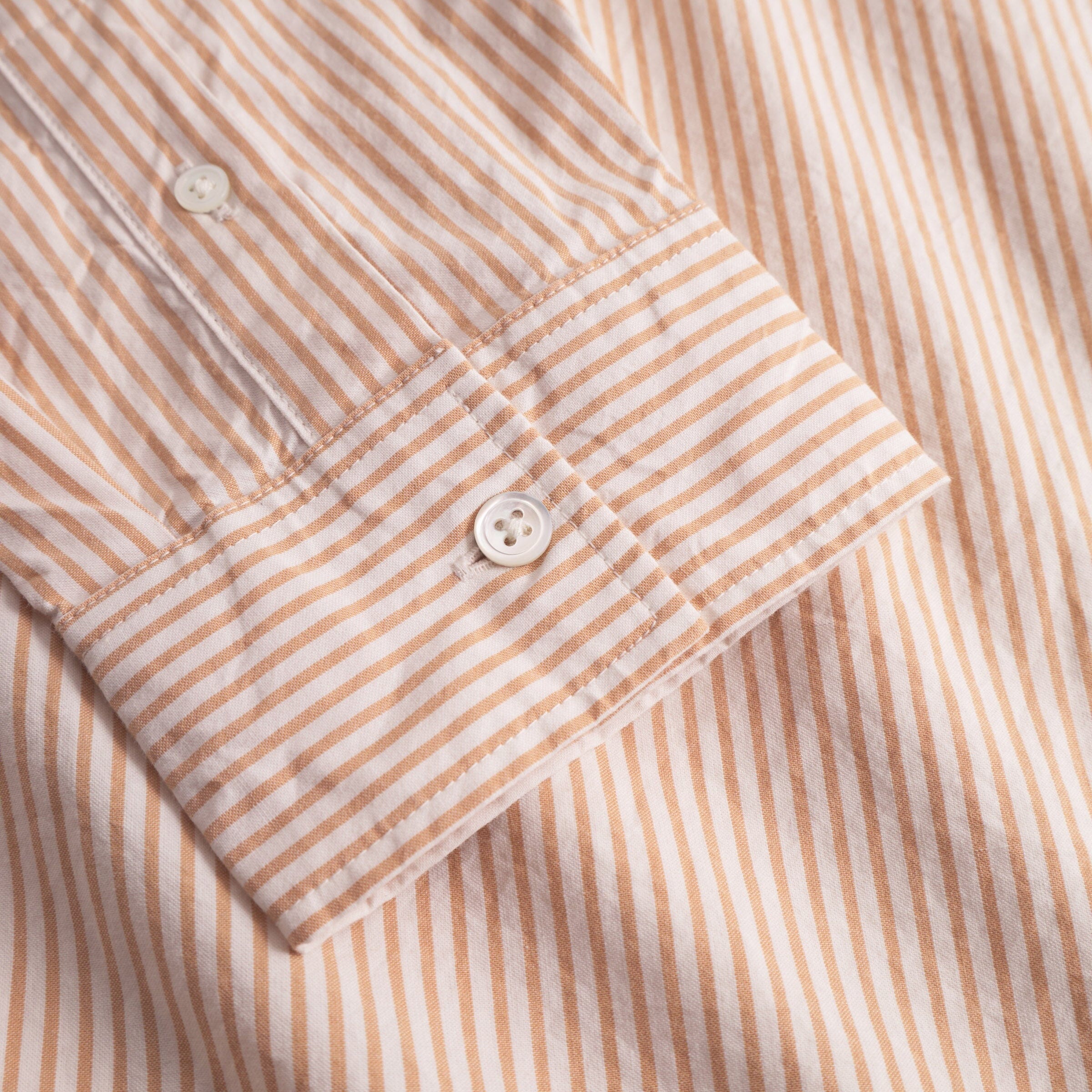 Wood Wood Double A Day Striped Shirt - Doe Shirt Wood Wood 