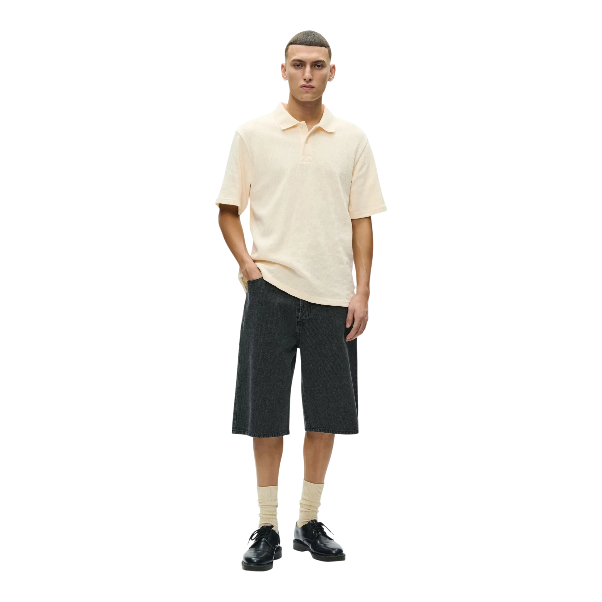 Wood Wood Gabriel Polo - Turtledove T-shirt Wood Wood 