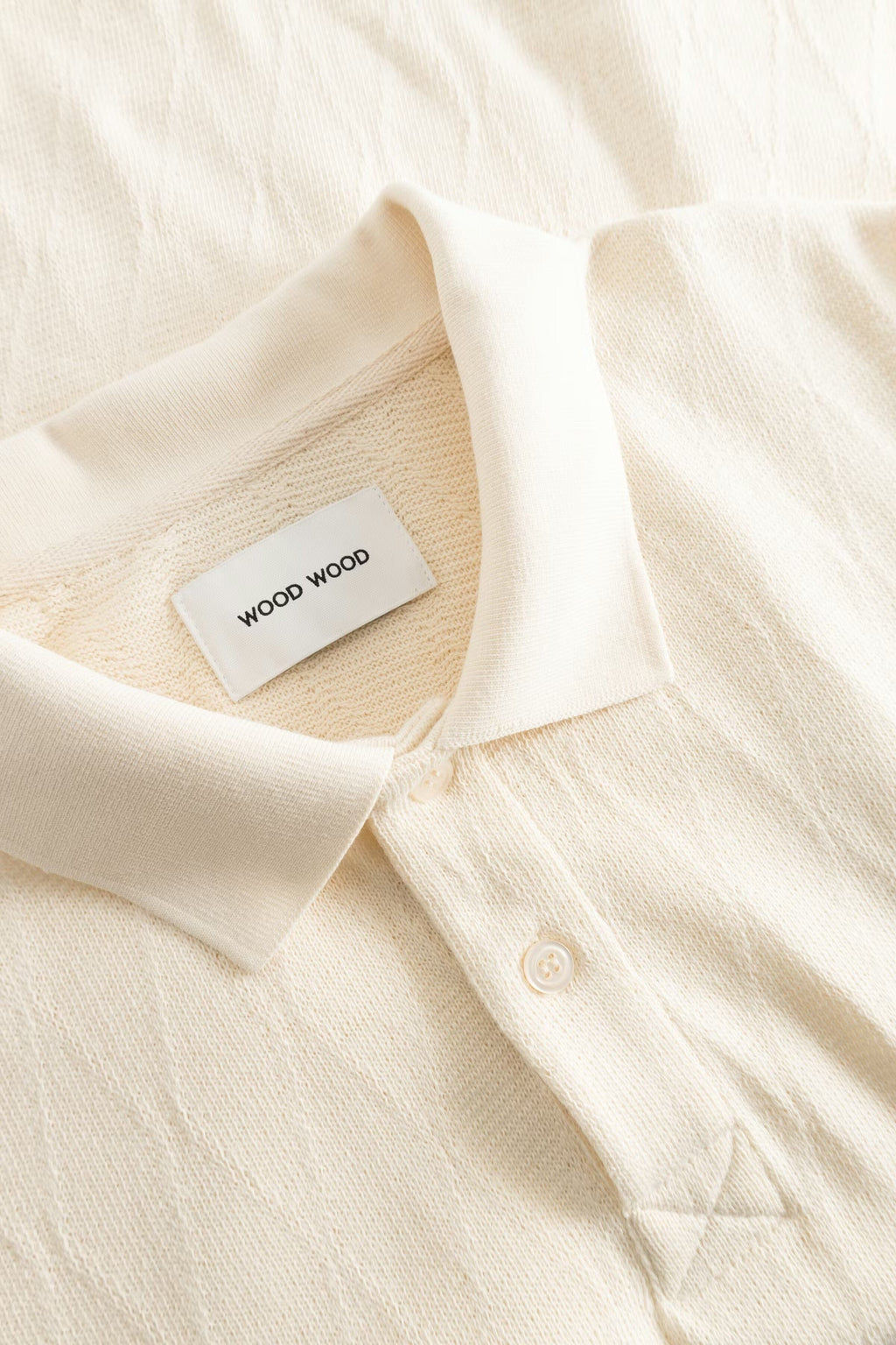 Wood Wood Gabriel Polo - Turtledove T-shirt Wood Wood 