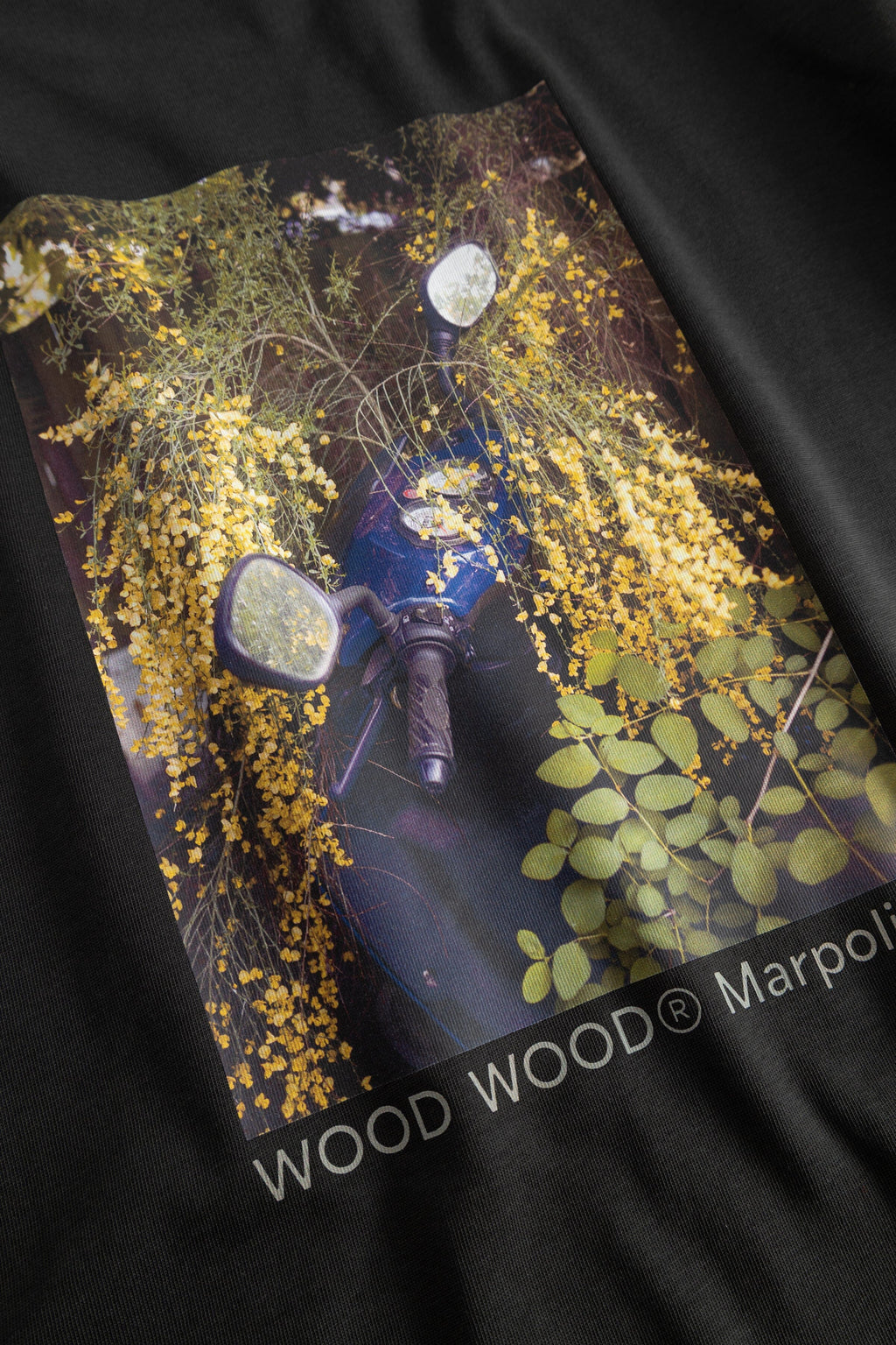 Wood Wood Gary Scooter Tee - Pirate Black T-shirt Wood Wood 