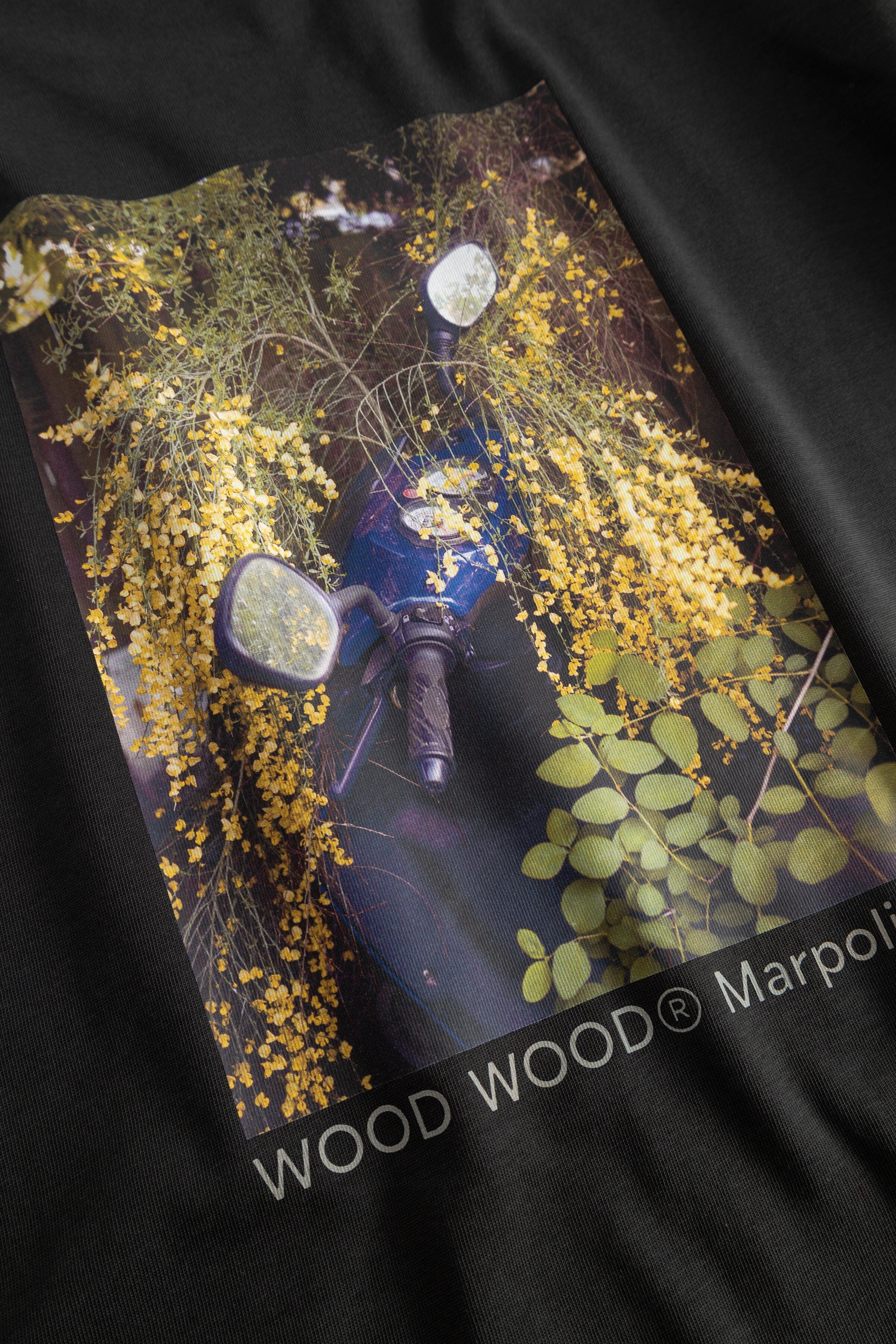 Wood Wood Gary Scooter Tee - Pirate Black T-shirt Wood Wood 