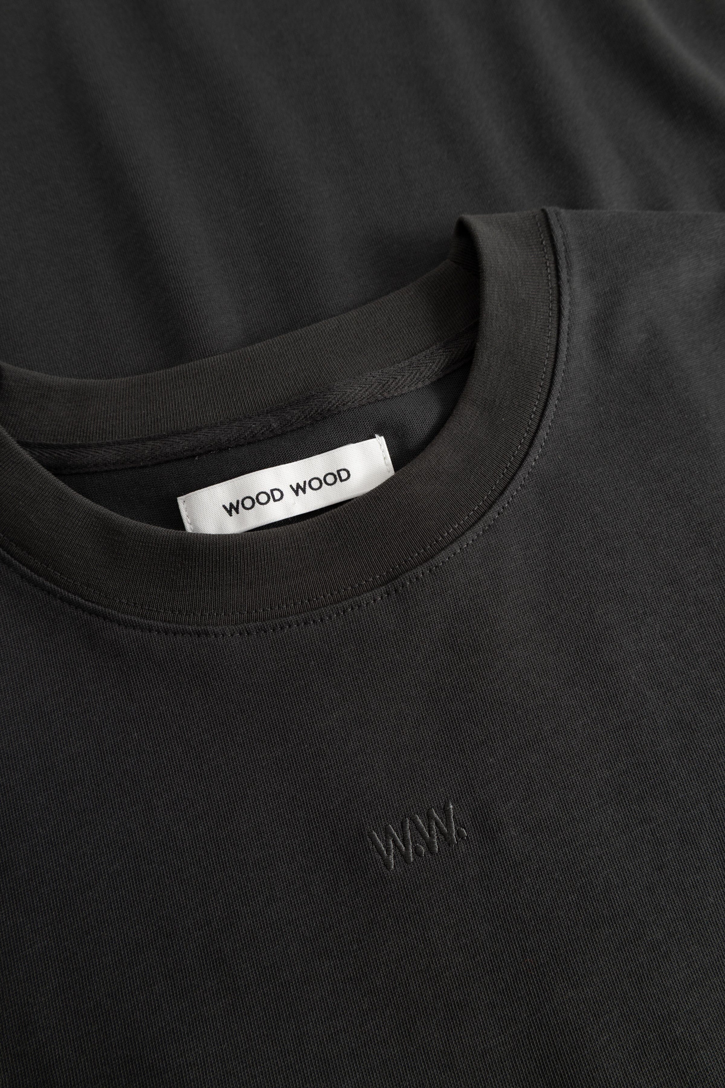 Wood Wood Gary Scooter Tee - Pirate Black T-shirt Wood Wood 