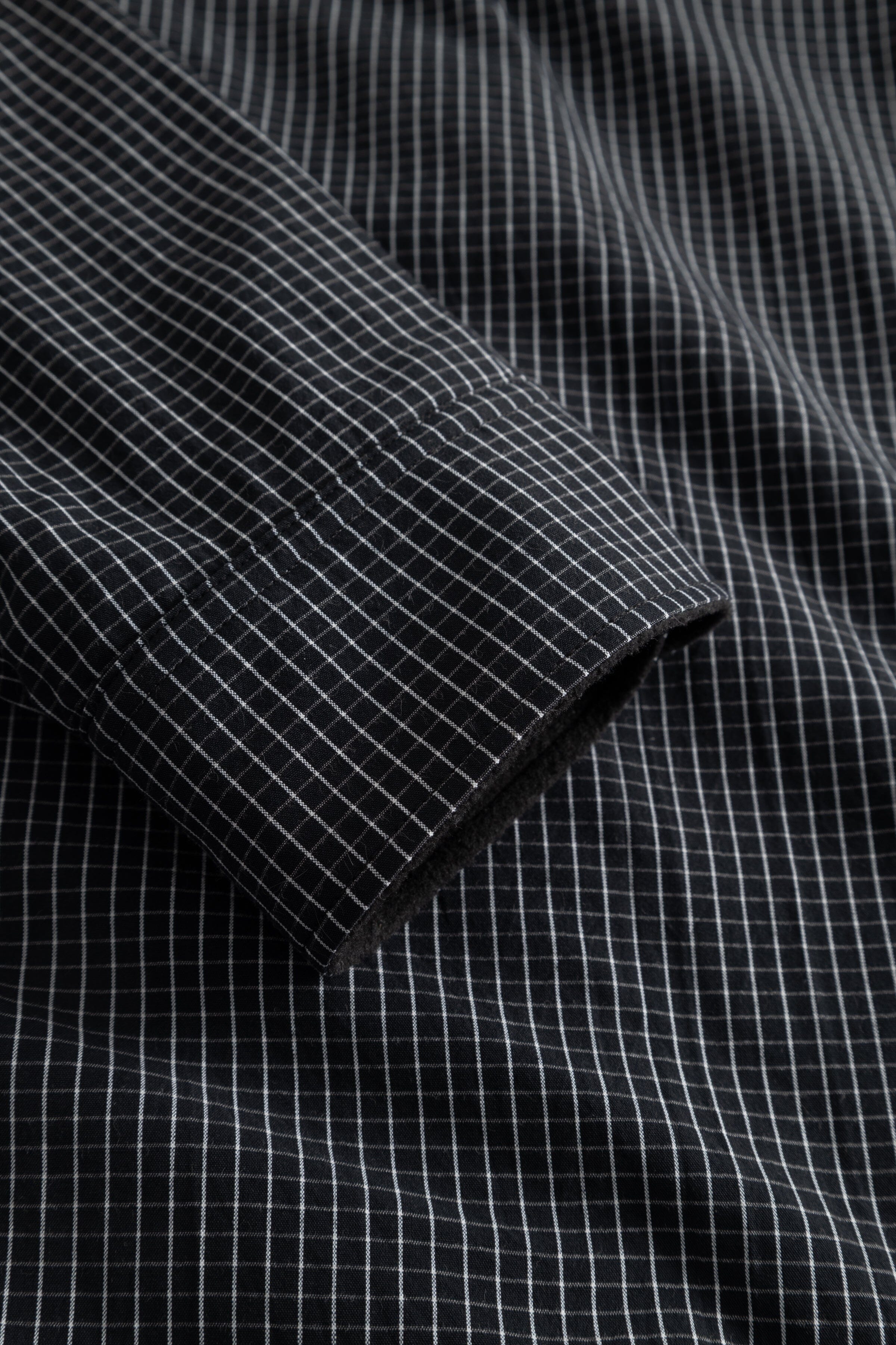 Wood Wood Kamse Shirt Jacket - Black Outerwear Wood Wood 