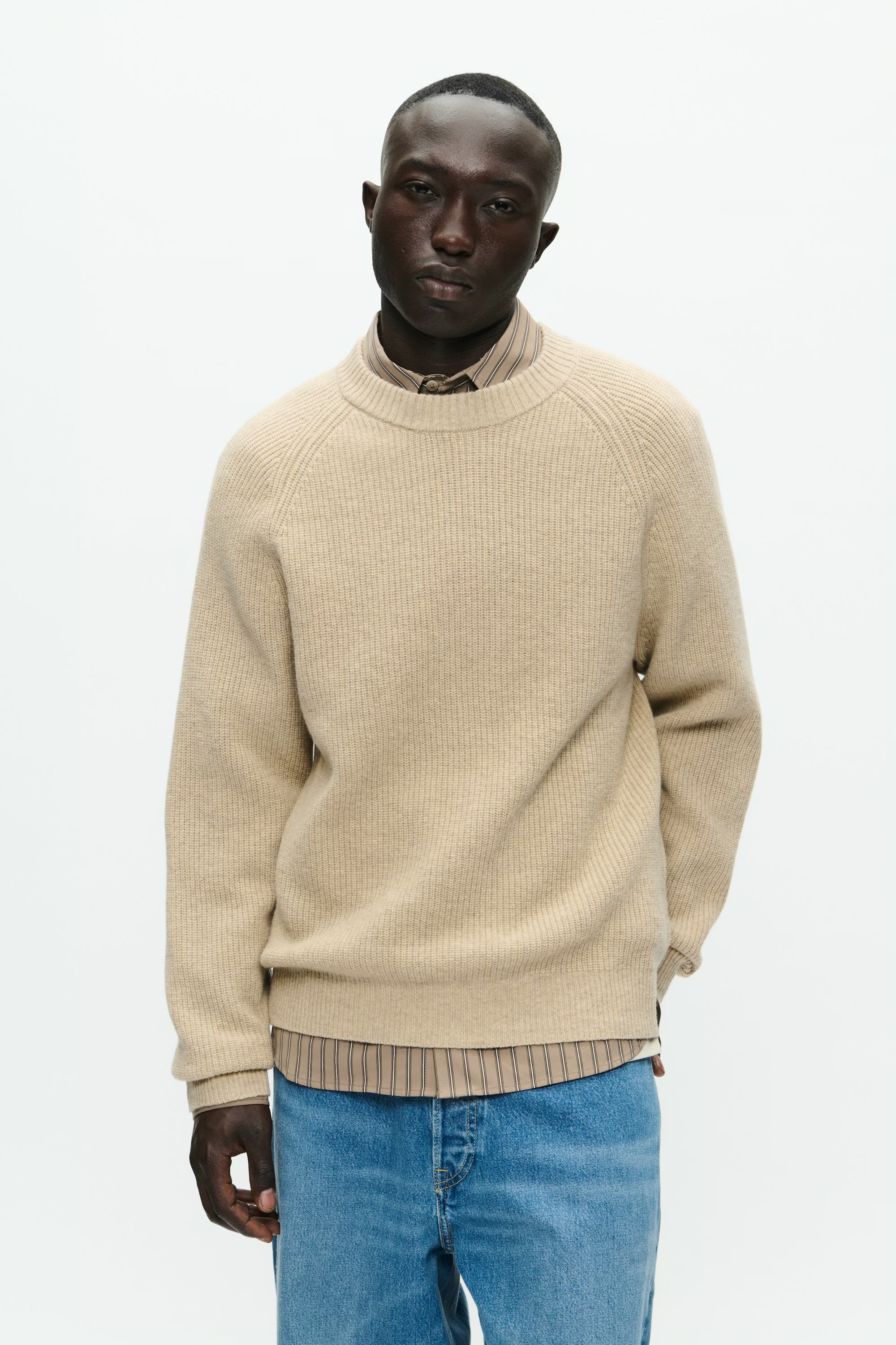 Wood Wood Kevin Crew Neck - Moonstruck Knitwear Wood Wood 