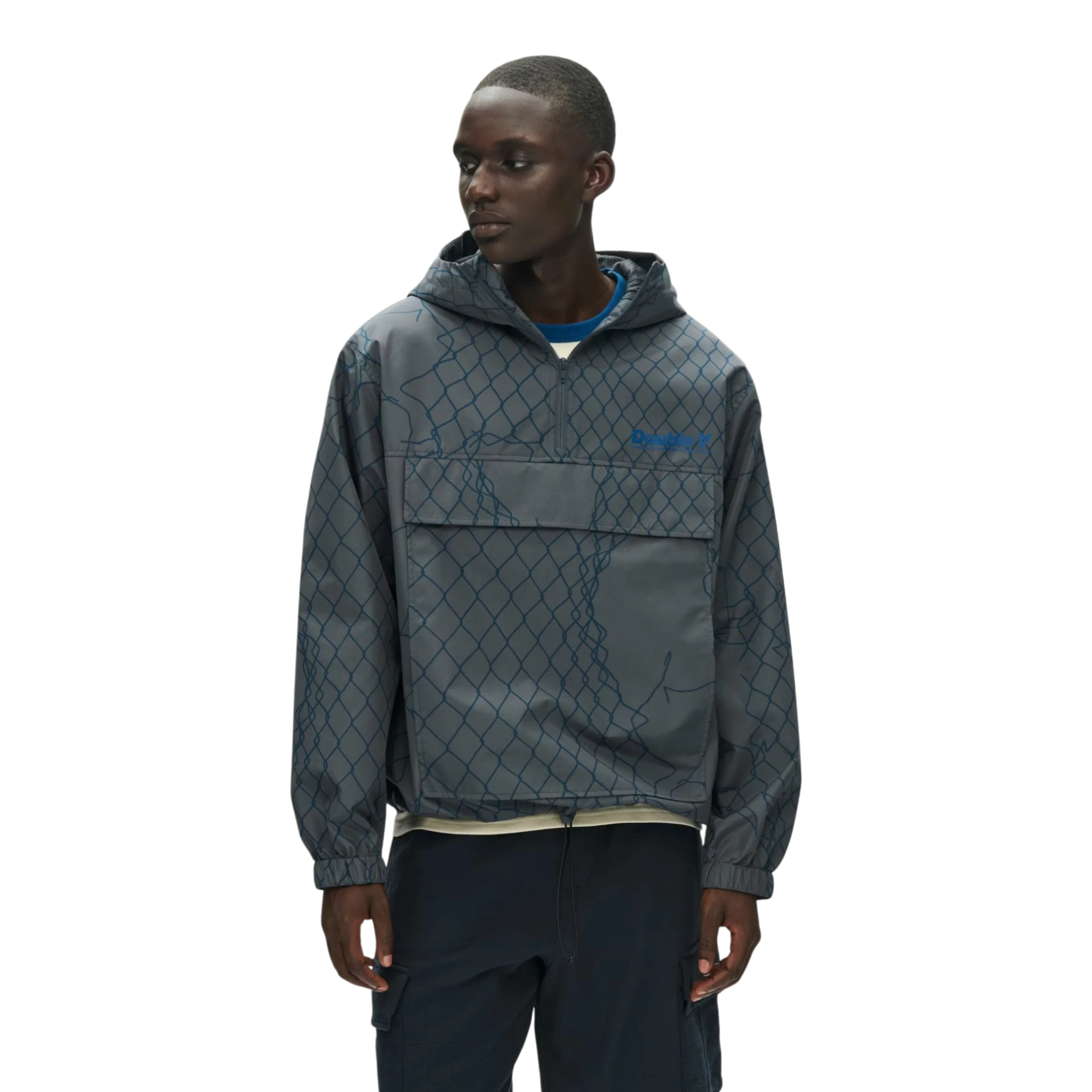 Wood Wood Kimbo Anorak - Navy Peony Outerwear Wood Wood 