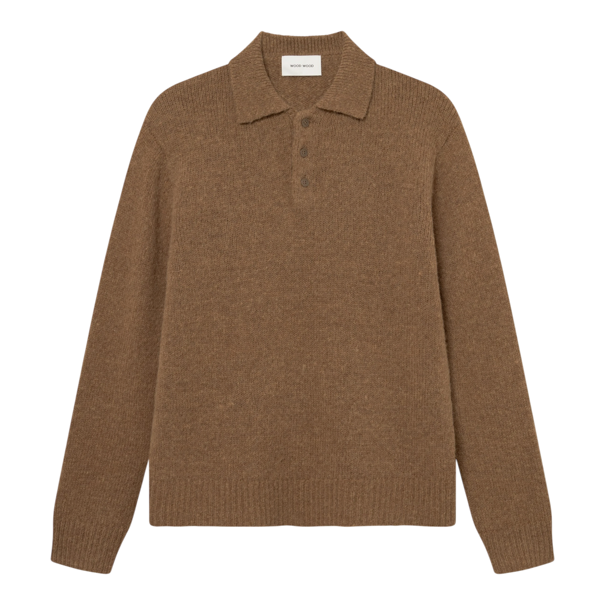 Wood Wood - Kimi Polo 25474 - Desert Palm Skjorte Wood Wood 