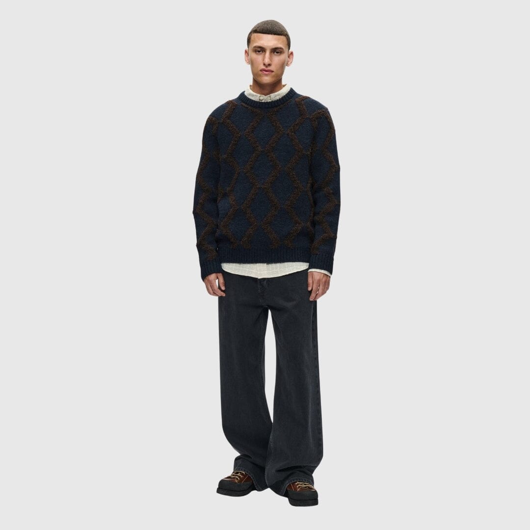 Wood Wood Kinan Crew Neck - Multi Knitwear Wood Wood 