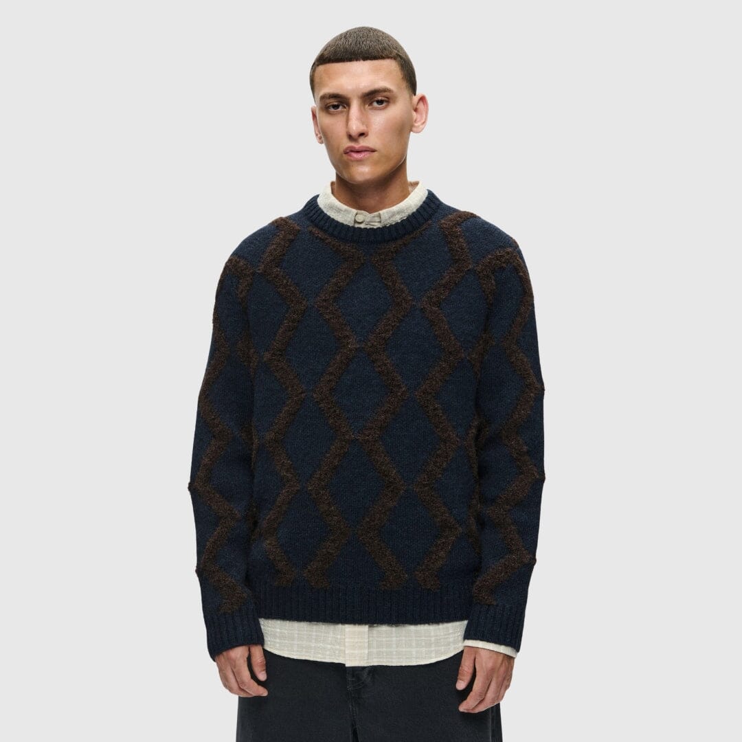 Wood Wood Kinan Crew Neck - Multi Knitwear Wood Wood 