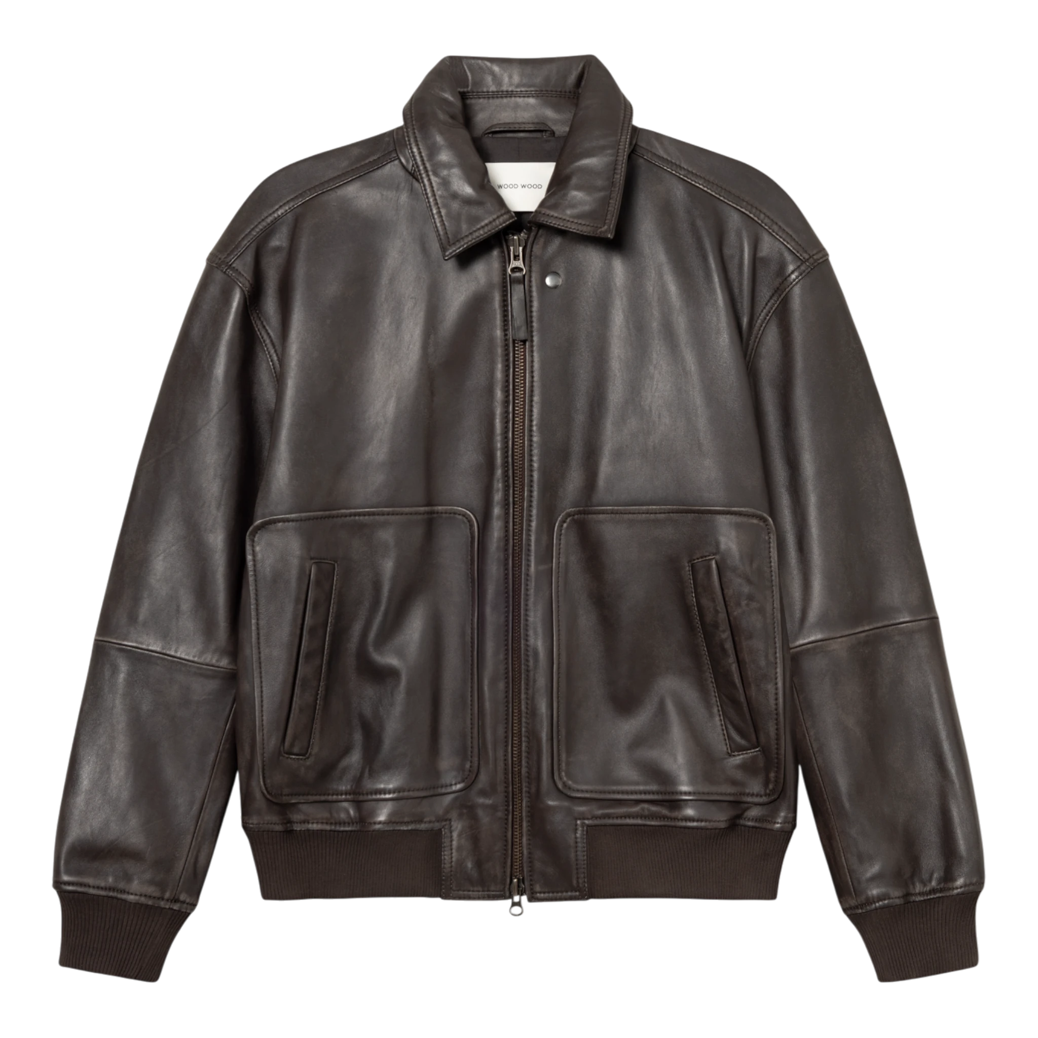 Wood Wood Krede Bomber Jacket - Chocolate Plum Outerwear Wood Wood 