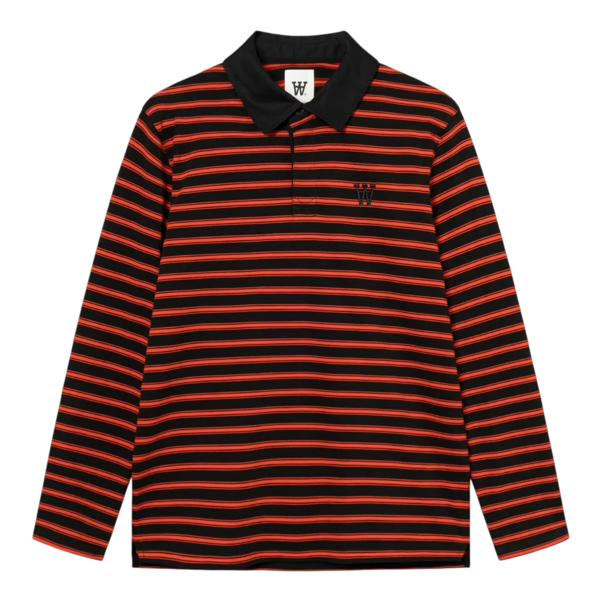 Wood Wood Landon Polo - Poinciana Stripe T-shirt Wood Wood 