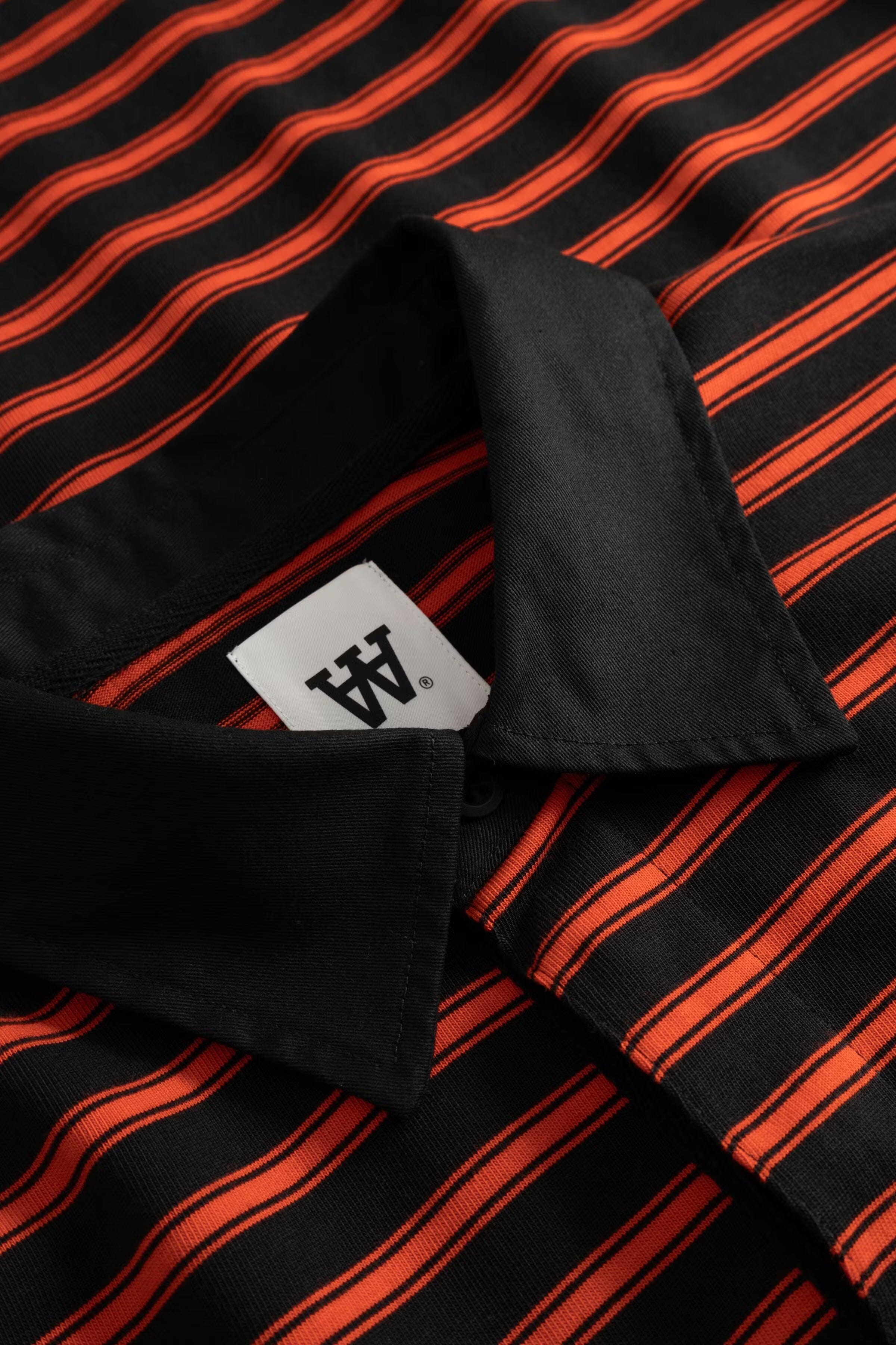 Wood Wood Landon Polo - Poinciana Stripe T-shirt Wood Wood 