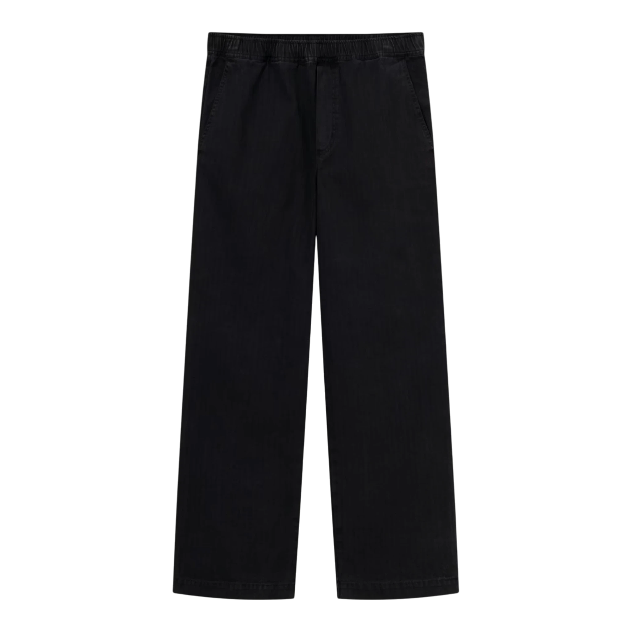 Wood Wood Lax Trousers - Black Pants Wood Wood 