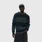 Wood Wood Levi Crew Neck - Salute Stripe Sweater Wood Wood 