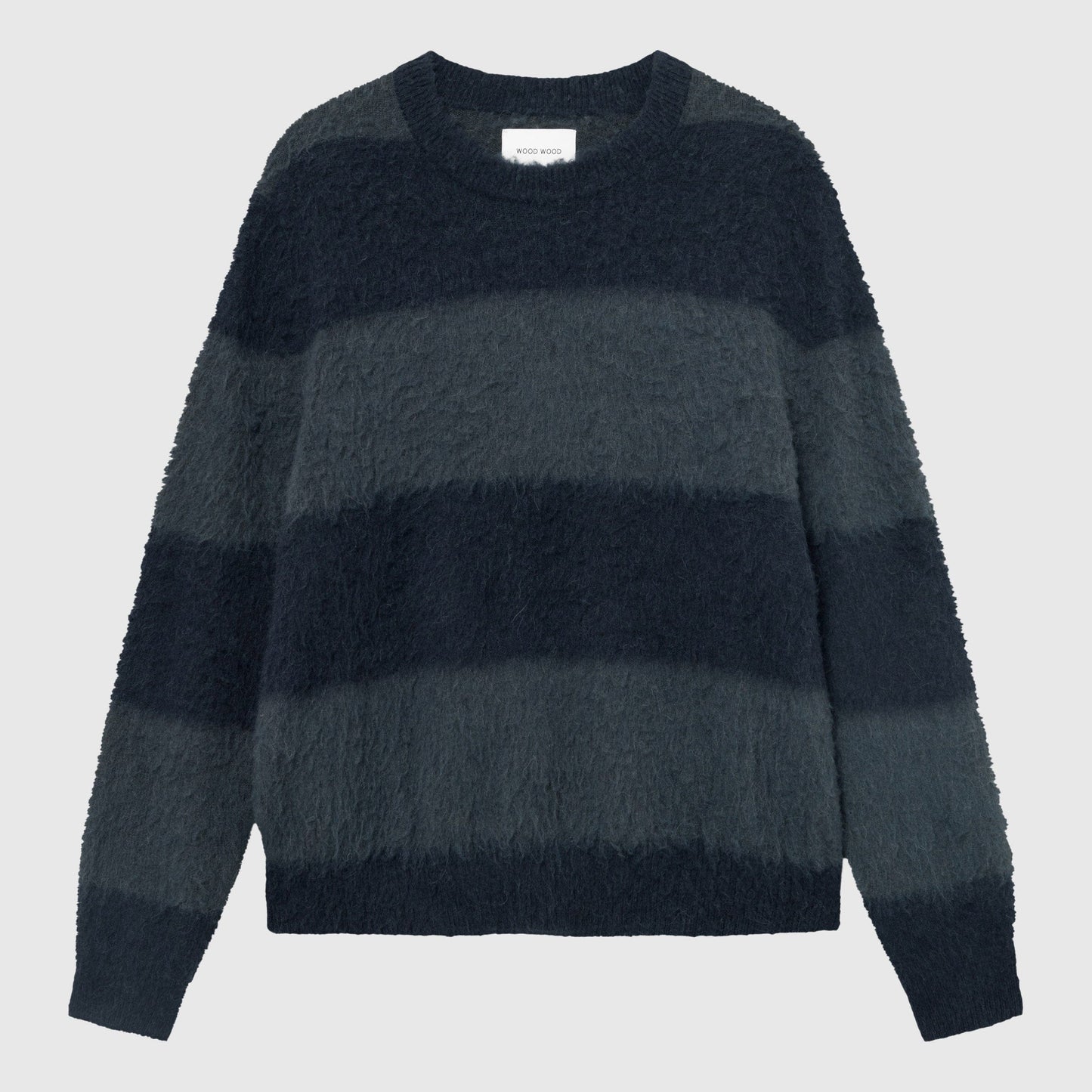 Wood Wood Levi Crew Neck - Salute Stripe Sweater Wood Wood 