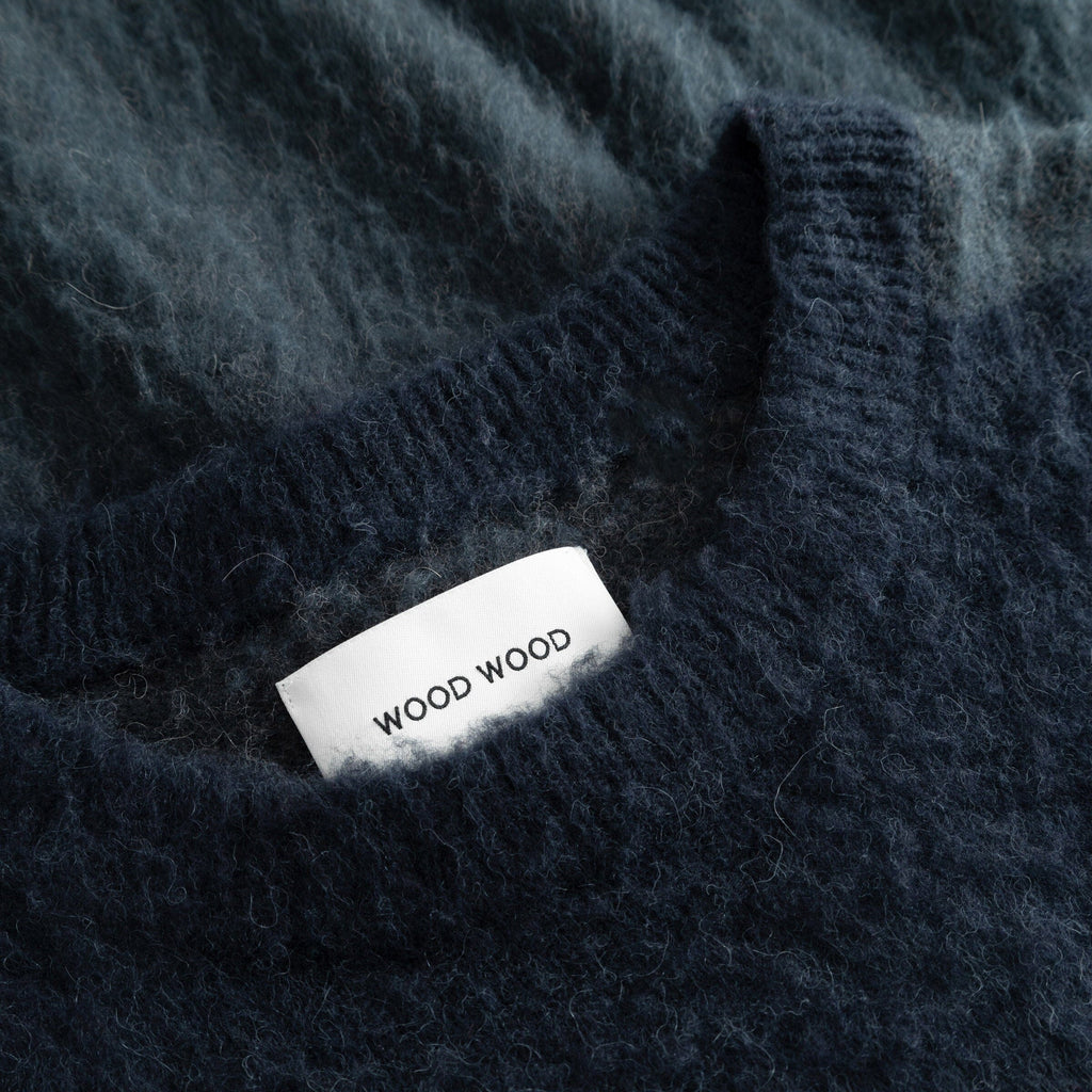 Wood Wood Levi Crew Neck - Salute Stripe Sweater Wood Wood 