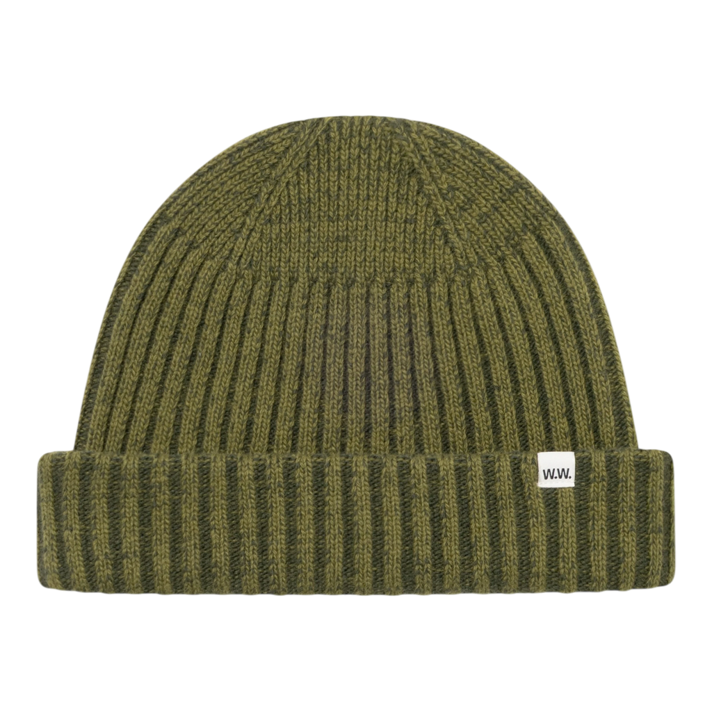 Wood Wood - Milo Beanie 25472 - Deep Depths Melange Lue Wood Wood 