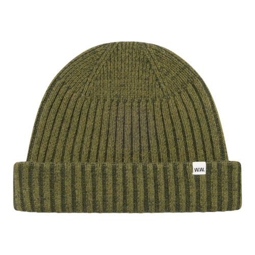 Wood Wood - Milo Beanie 25472 - Deep Depths Melange Lue Wood Wood 