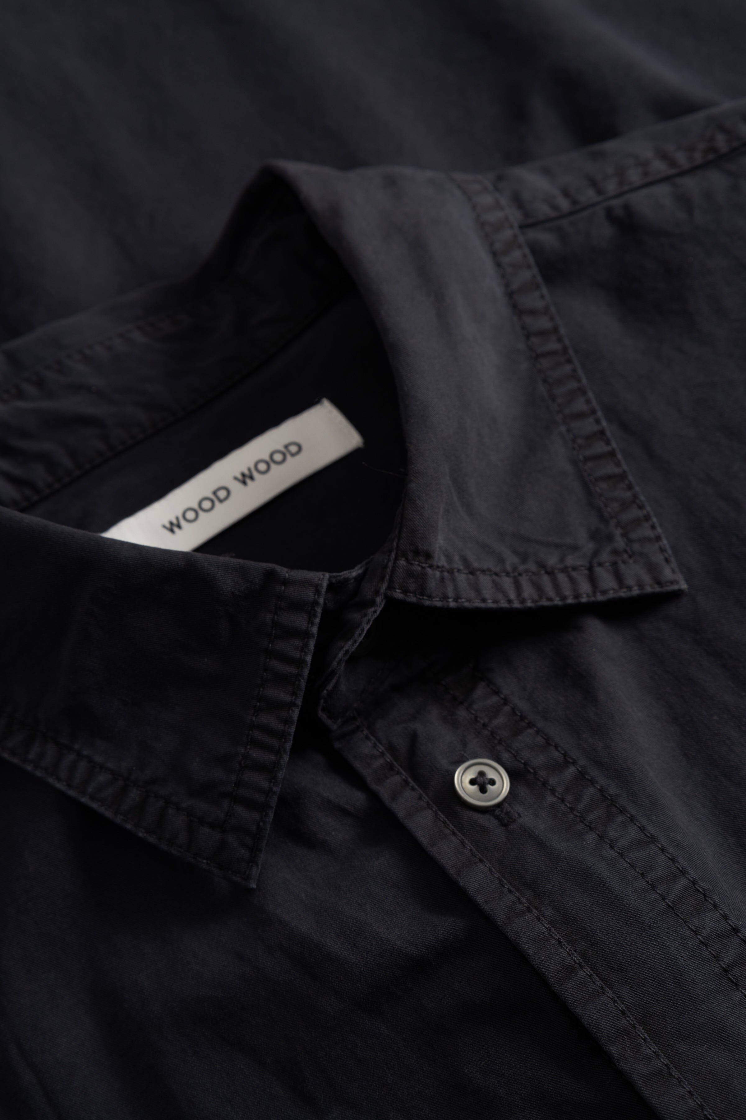 Wood Wood Nico Shirt - Black Shirt Wood Wood 