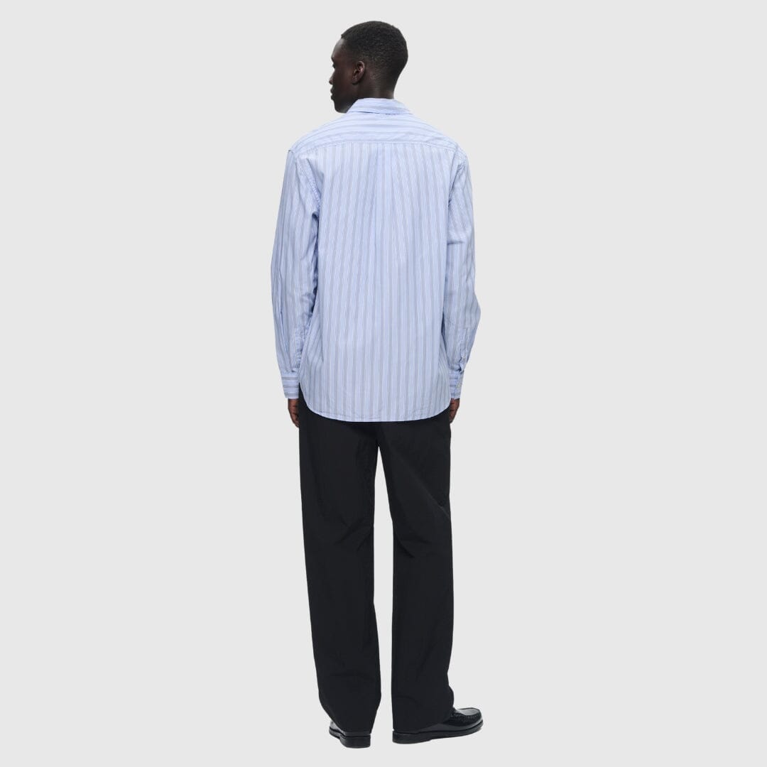 Wood Wood Nico Shirt - Chambray Blue Shirt Wood Wood 