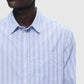 Wood Wood Nico Shirt - Chambray Blue Shirt Wood Wood 