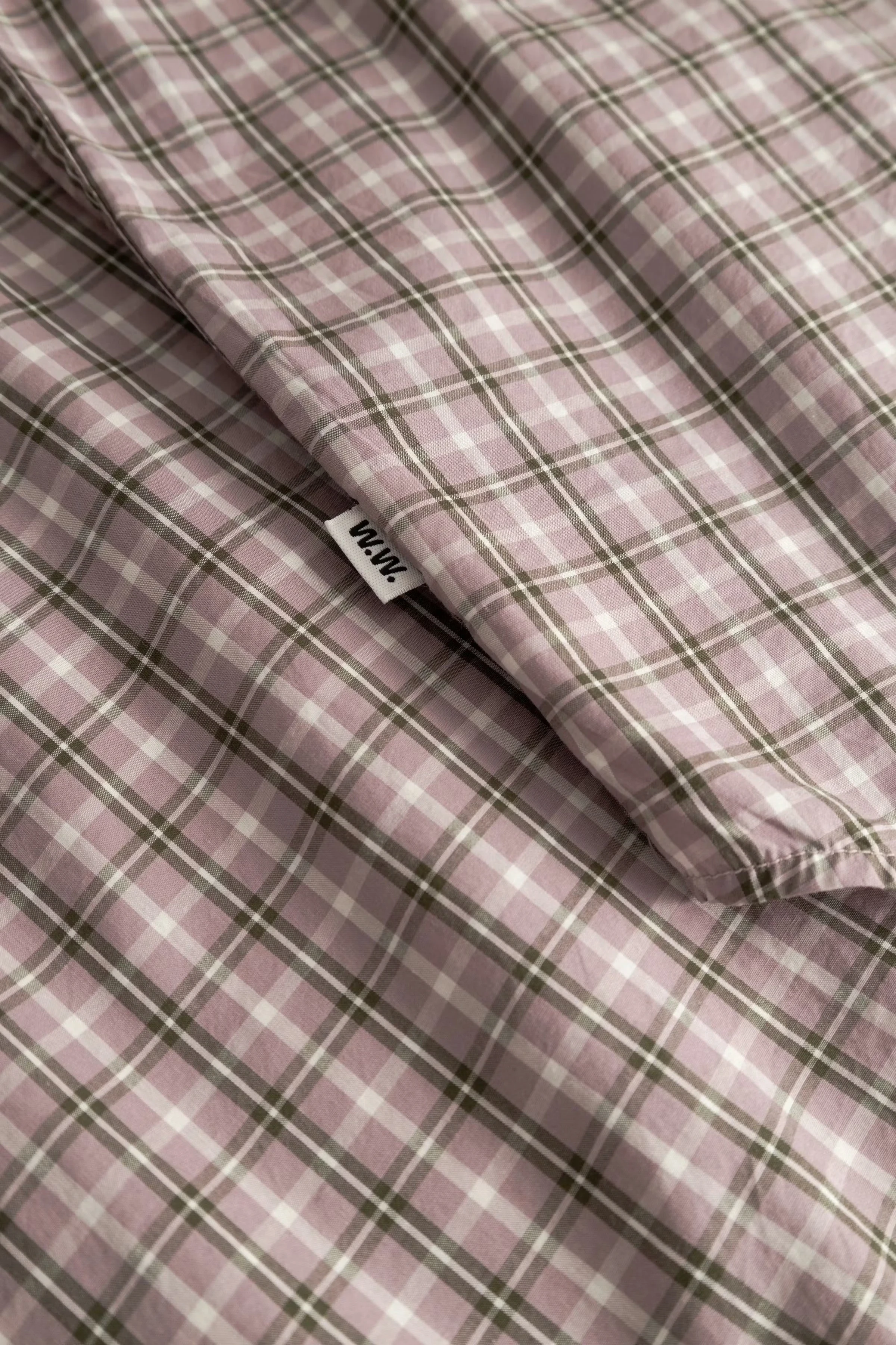 Wood Wood Nico Shirt - Elderberry Check Shirt Wood Wood 