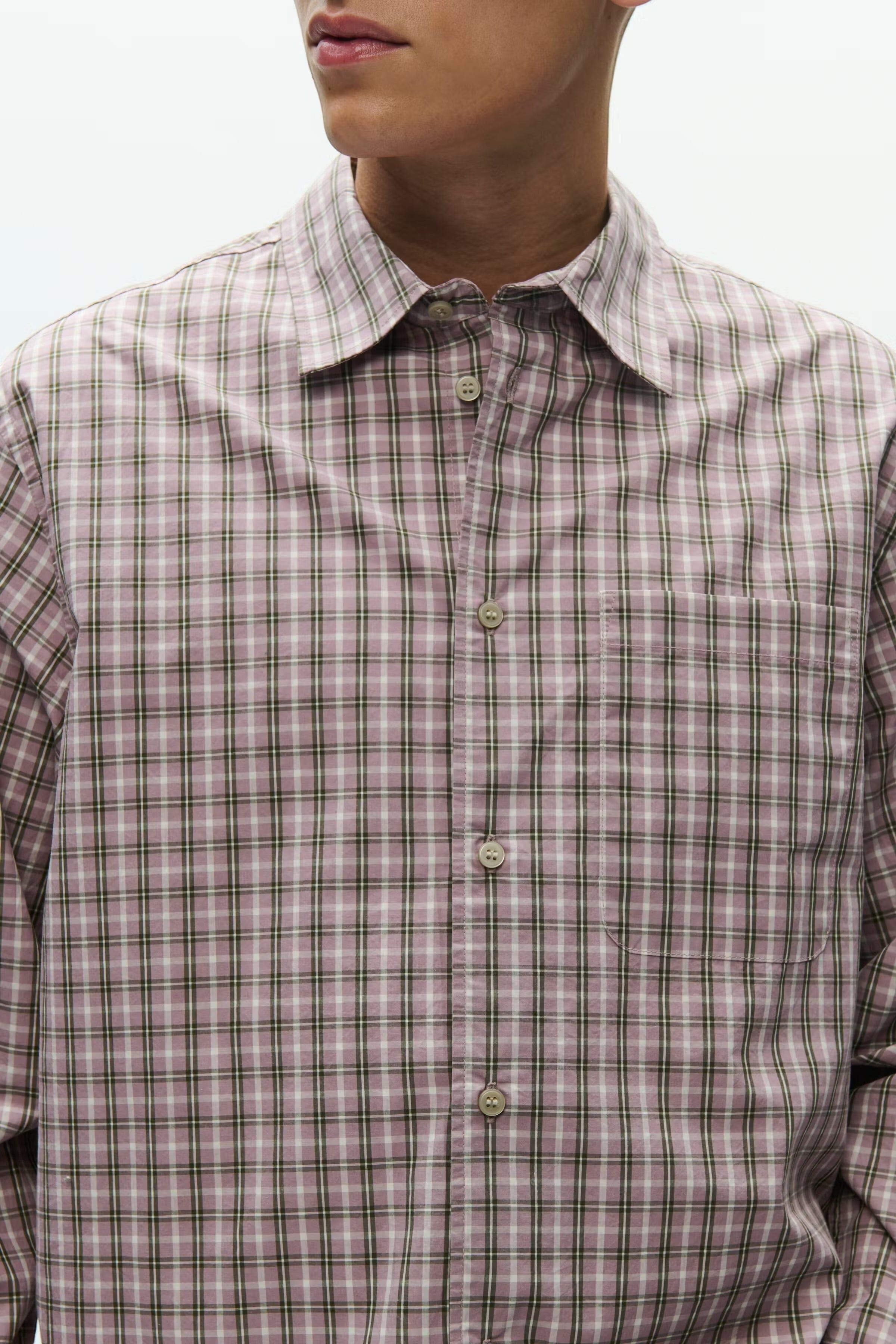Wood Wood Nico Shirt - Elderberry Check Shirt Wood Wood 