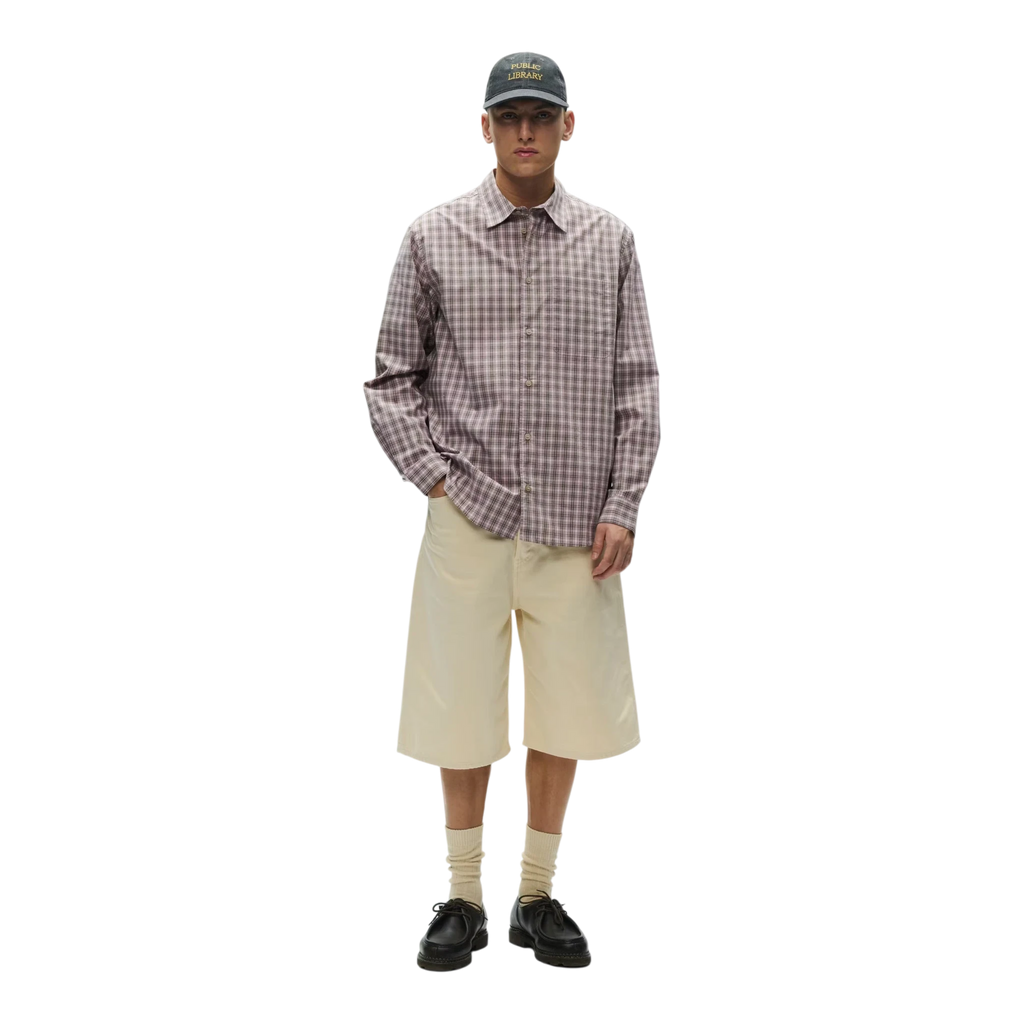 Wood Wood Nico Shirt - Elderberry Check Shirt Wood Wood 