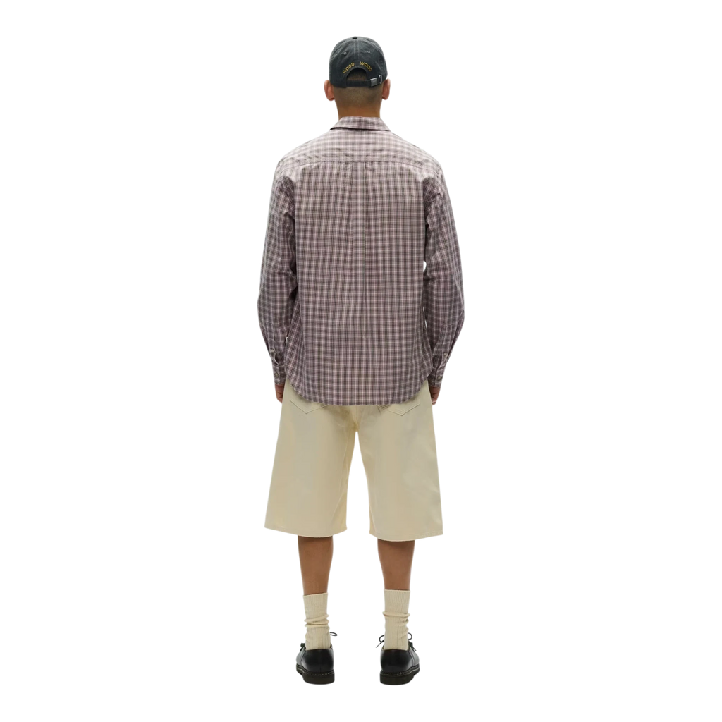 Wood Wood Nico Shirt - Elderberry Check Shirt Wood Wood 