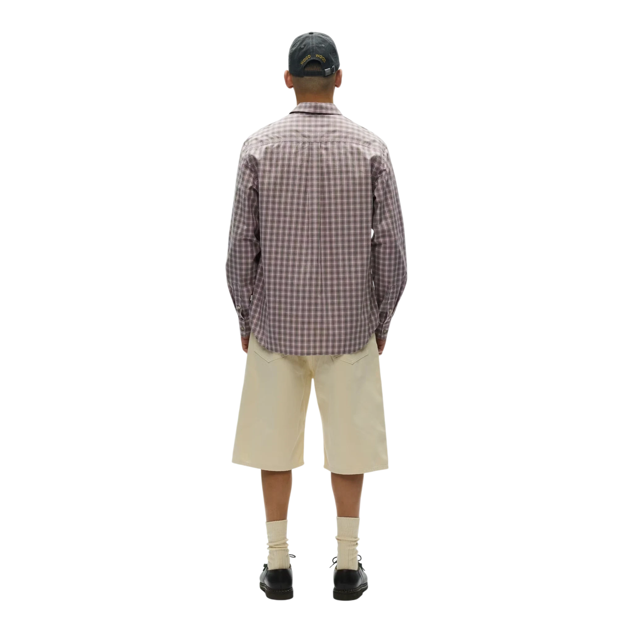 Wood Wood Nico Shirt - Elderberry Check Shirt Wood Wood 