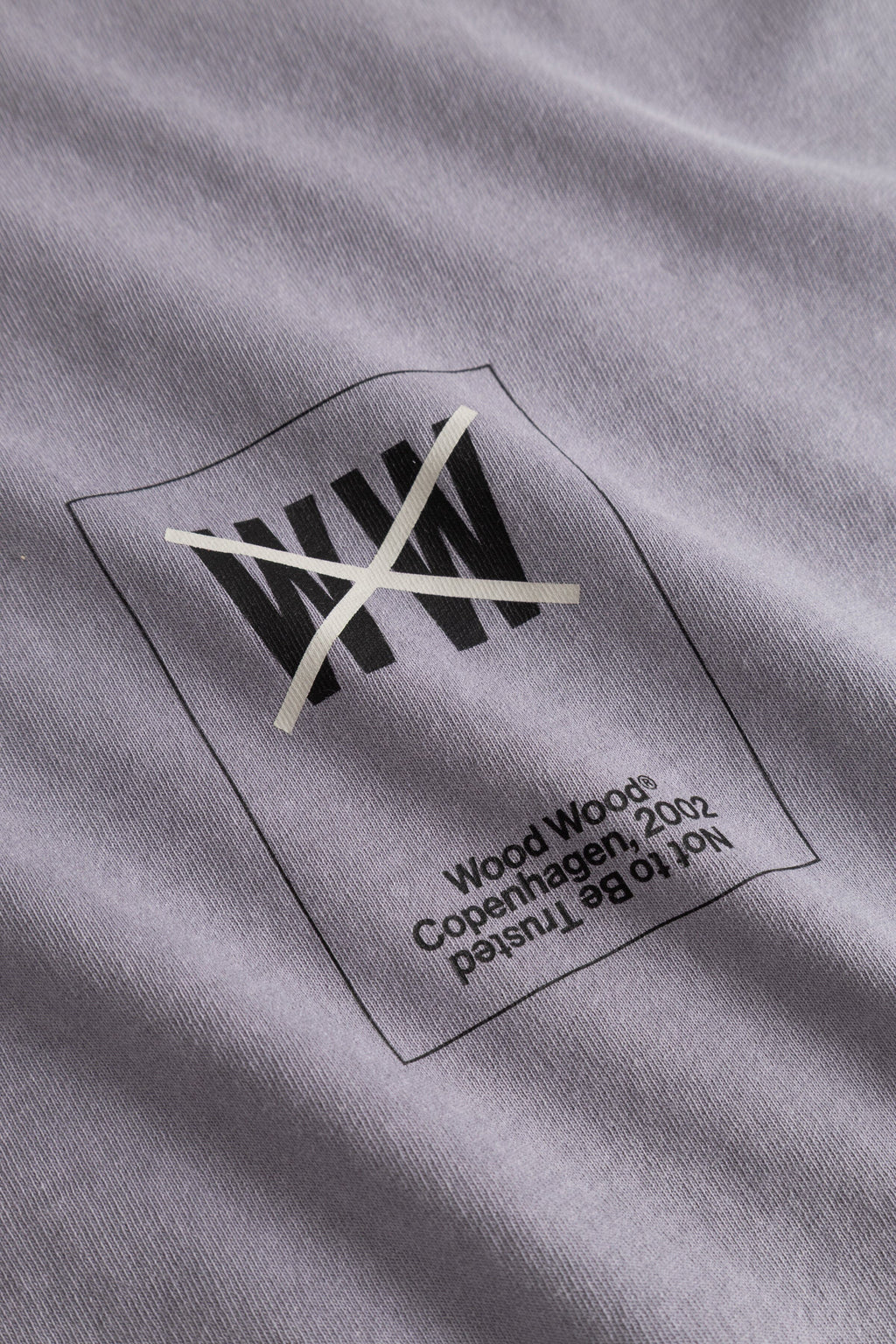 Wood Wood Ryan Taxi LS Tee - Minimal Gray T-shirt Wood Wood 
